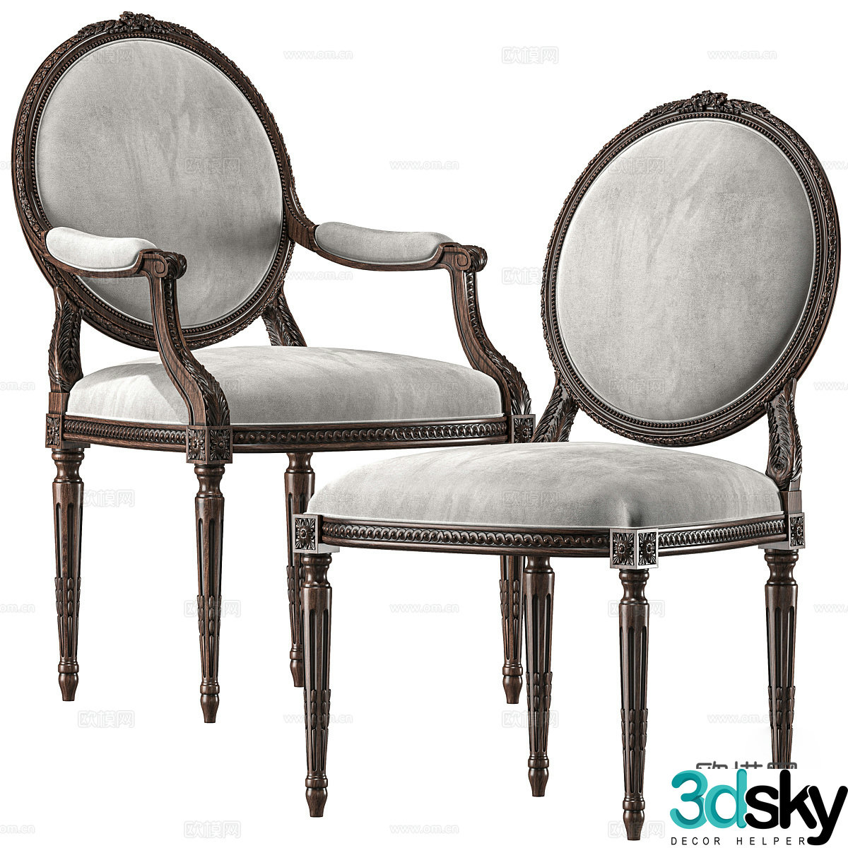 Dining chair 3d model