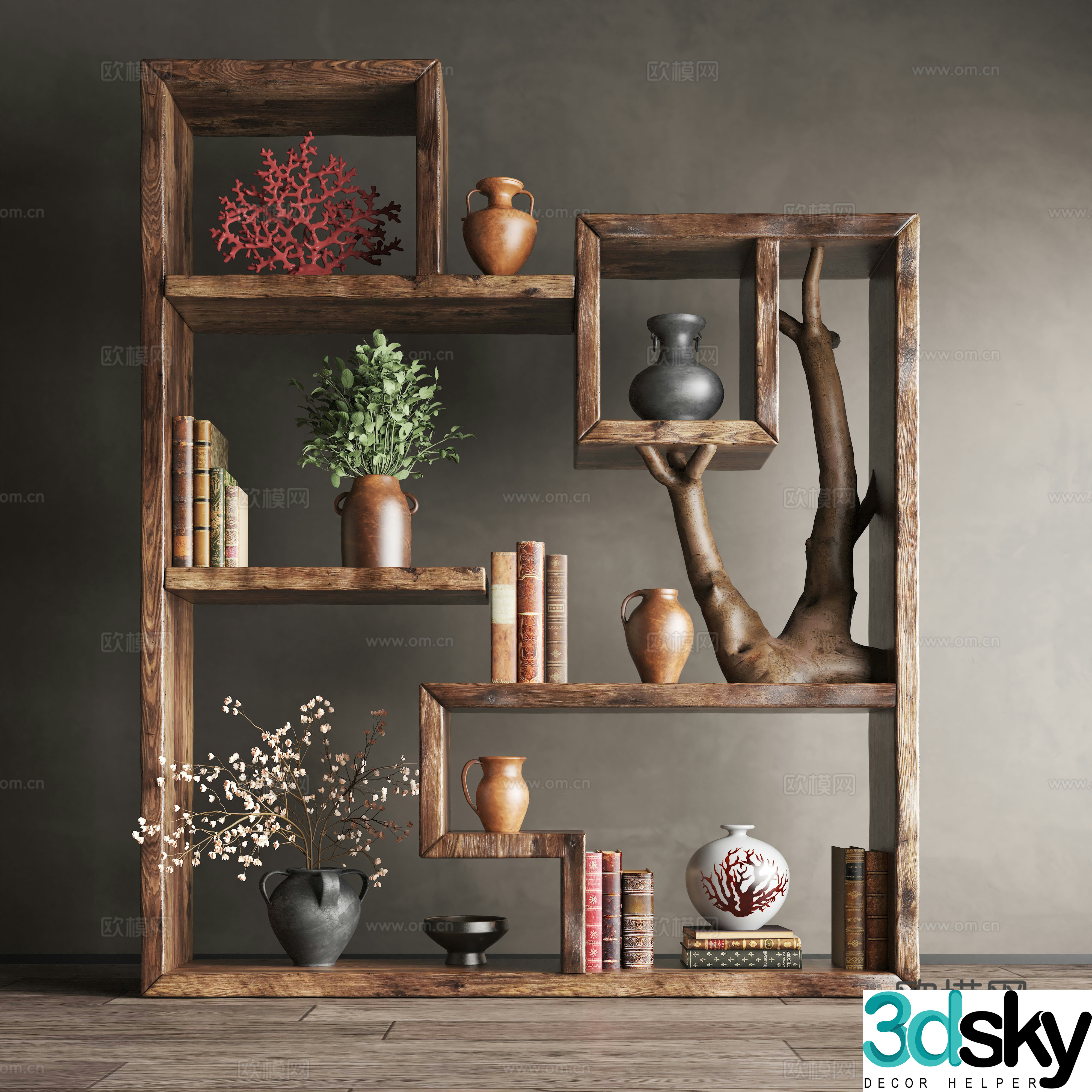 Decorative frame 3d model