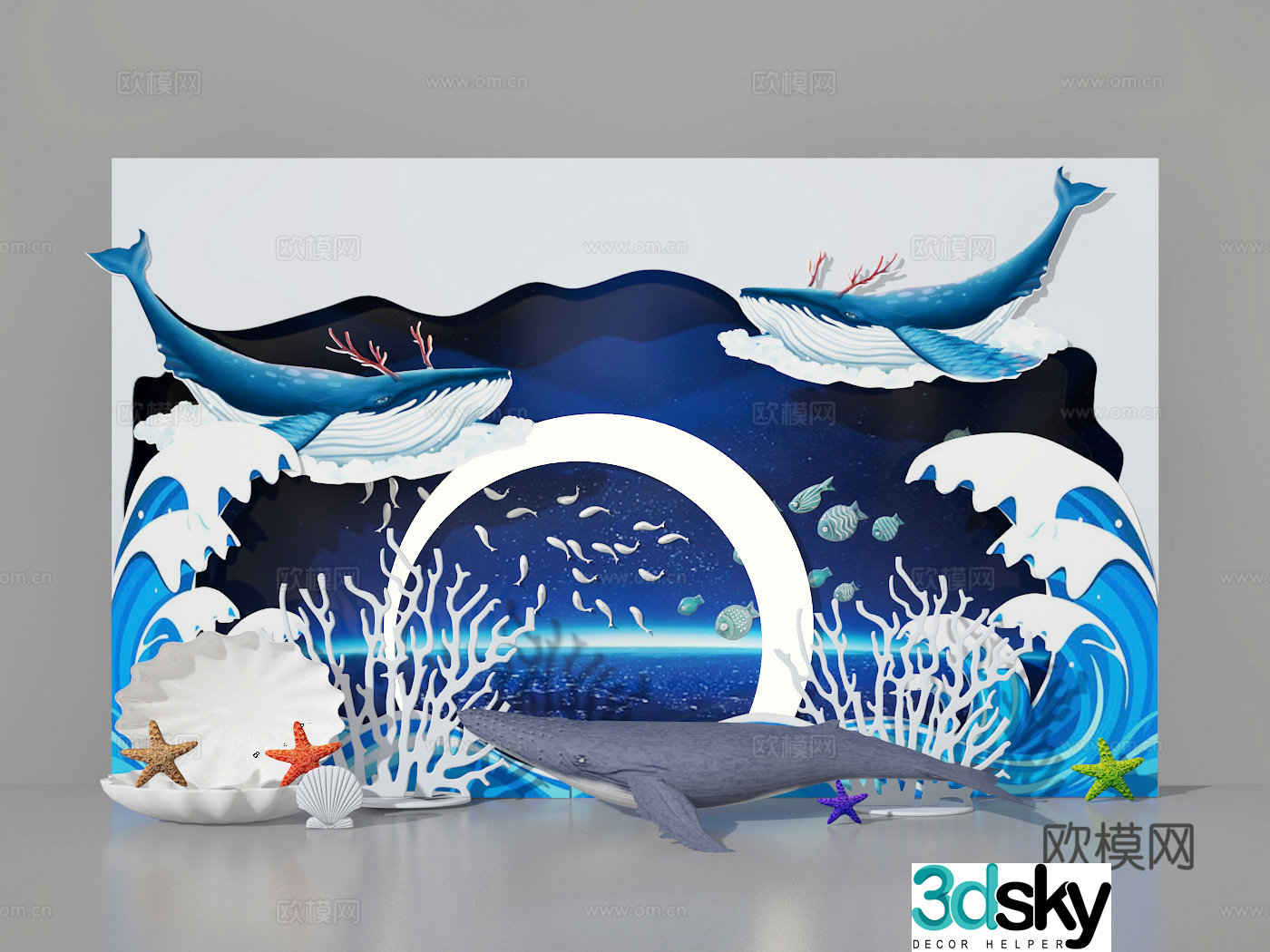 Ocean Beauty 3D Model