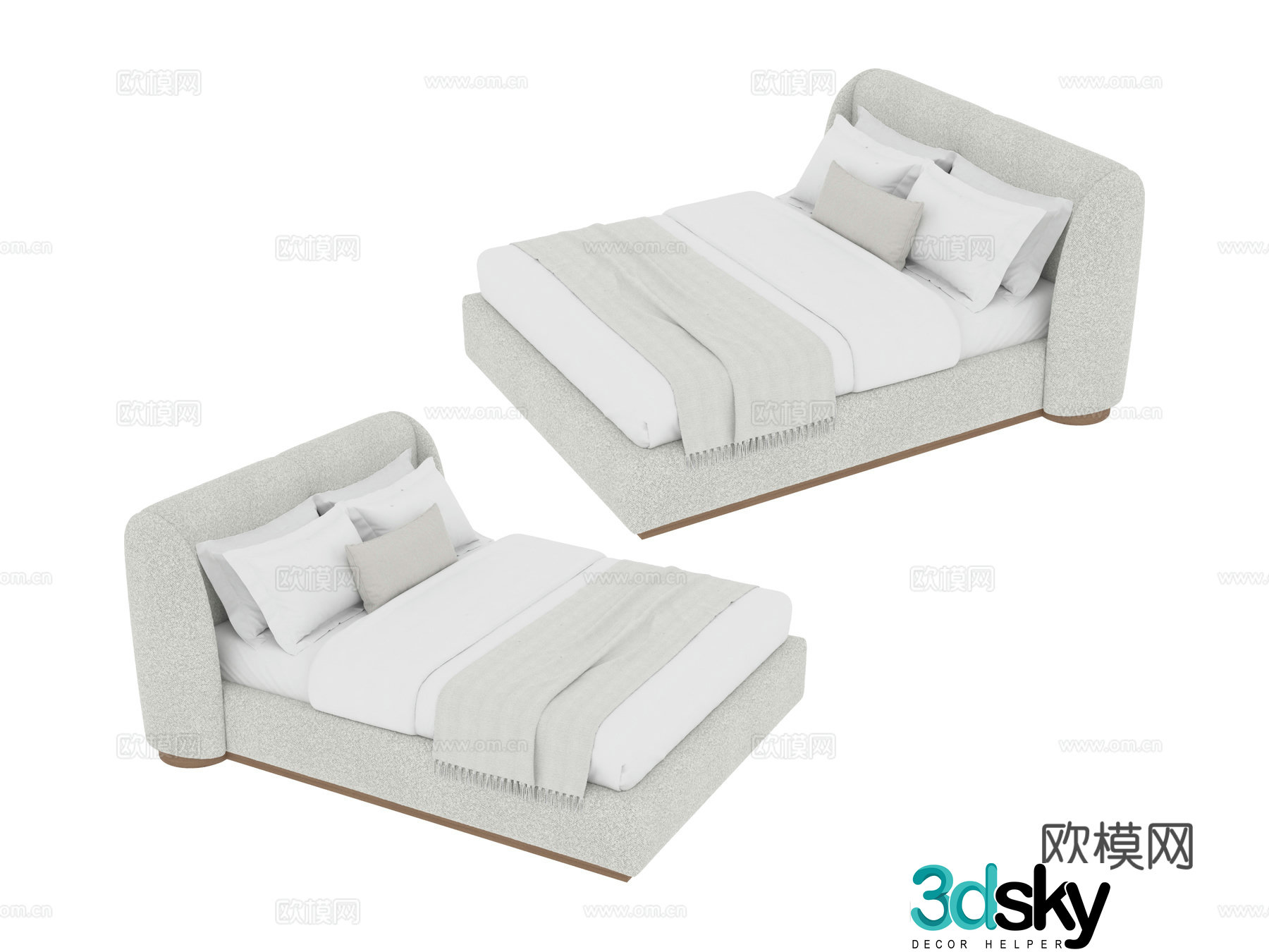 Furniture Bed 3D Model