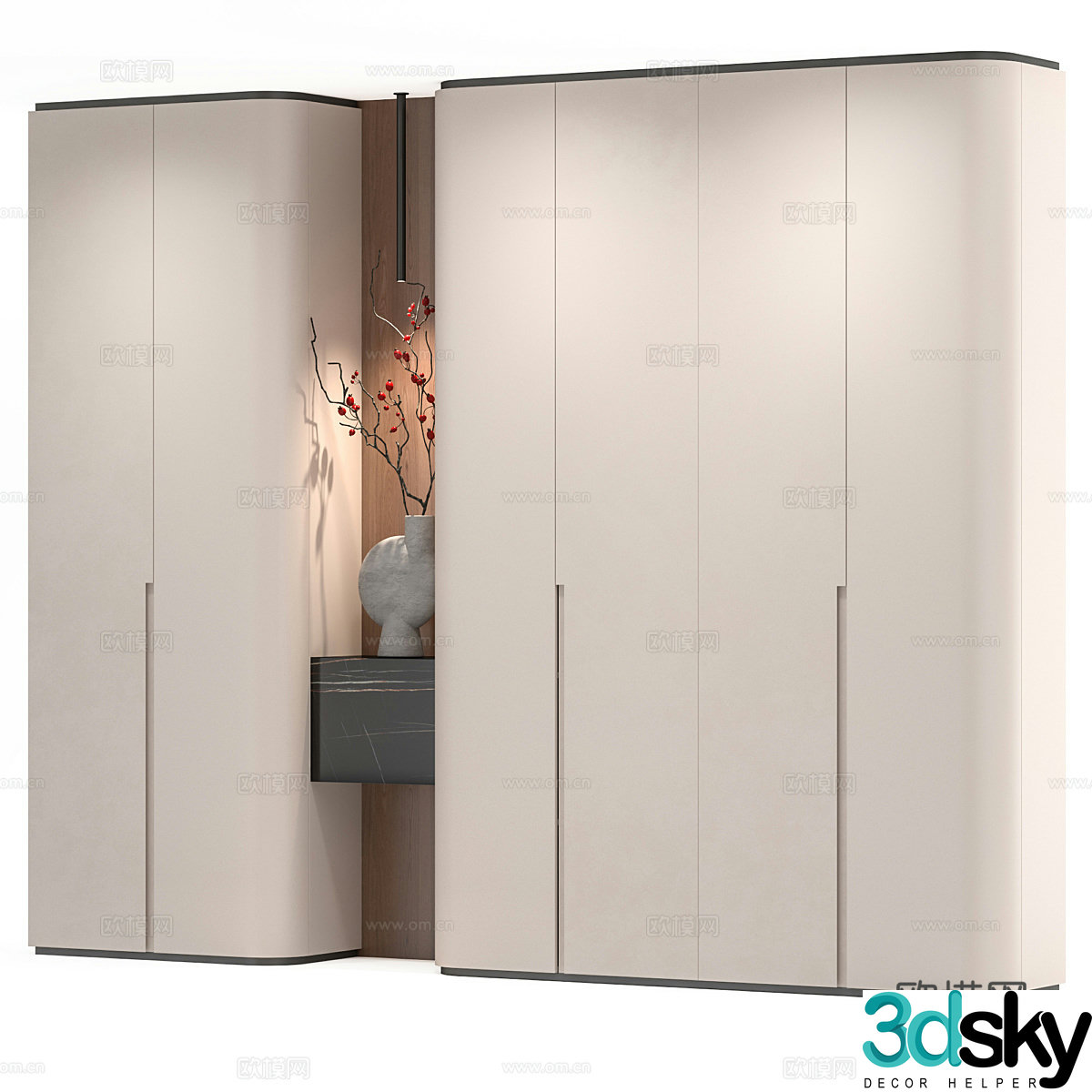 Wardrobe 3d model