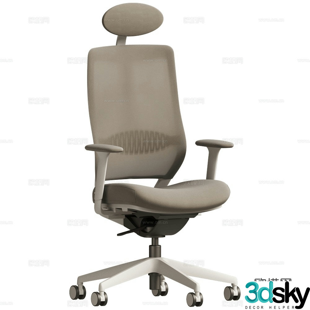 LD Seating Modern Simple Office Chair Ergonomic Chair Office Chair 3D Model