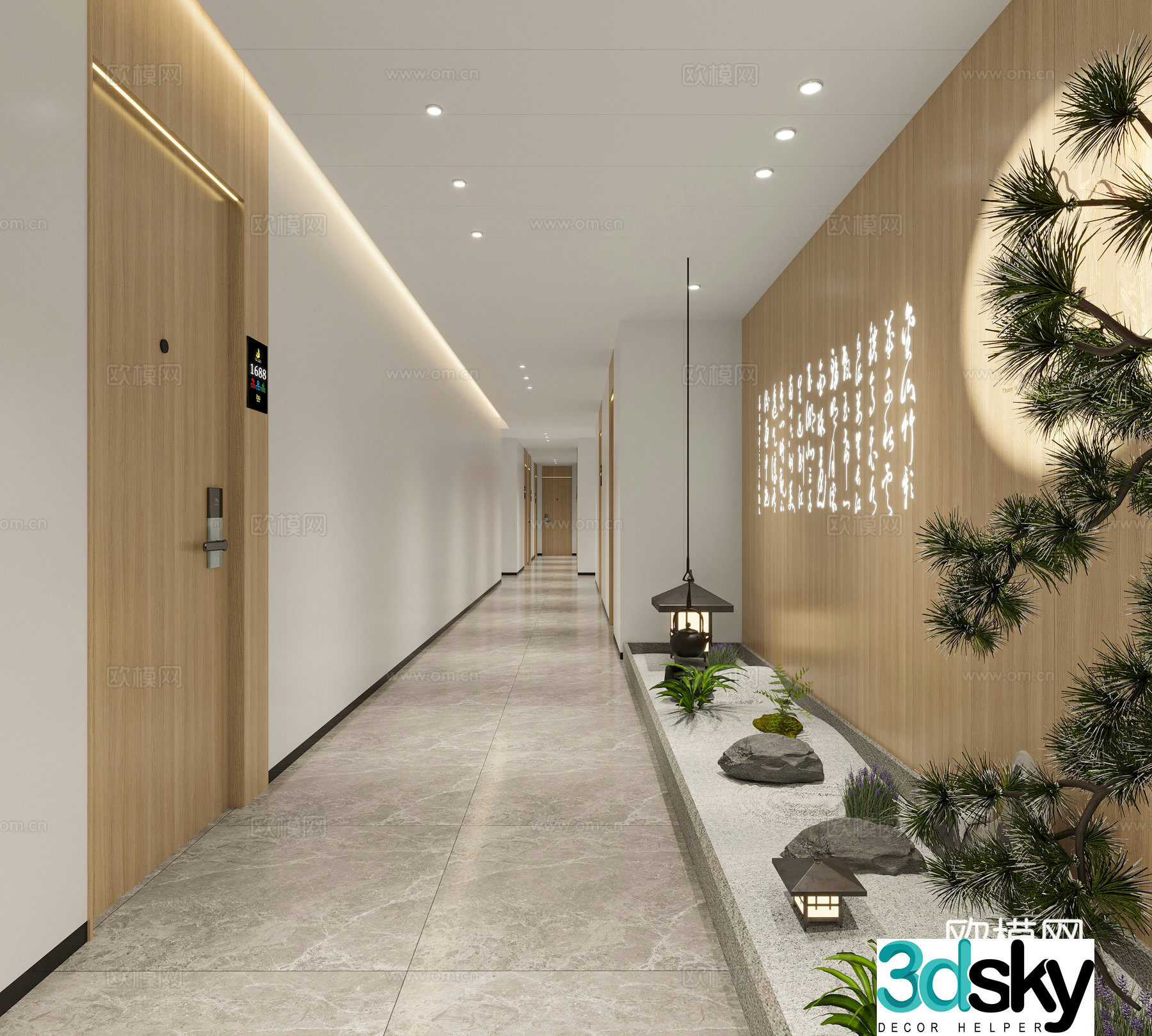 Corridor 3d model