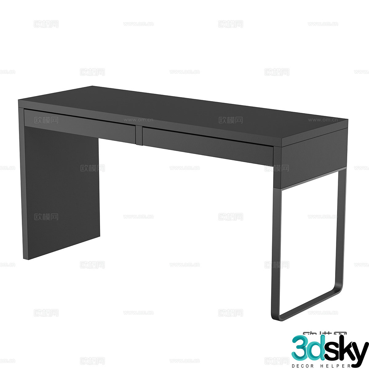 Desk 3d model