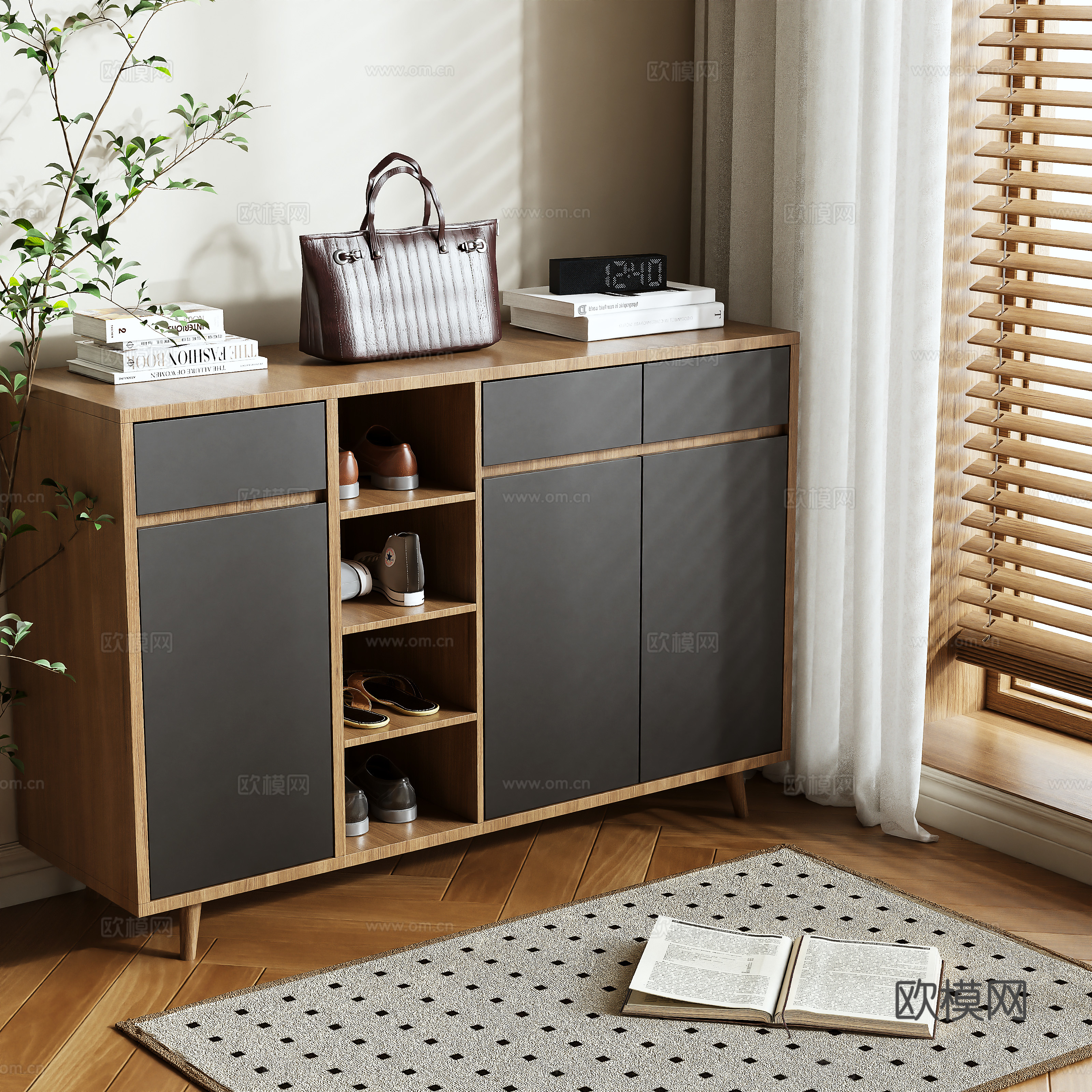 Shoe cabinet 3d model