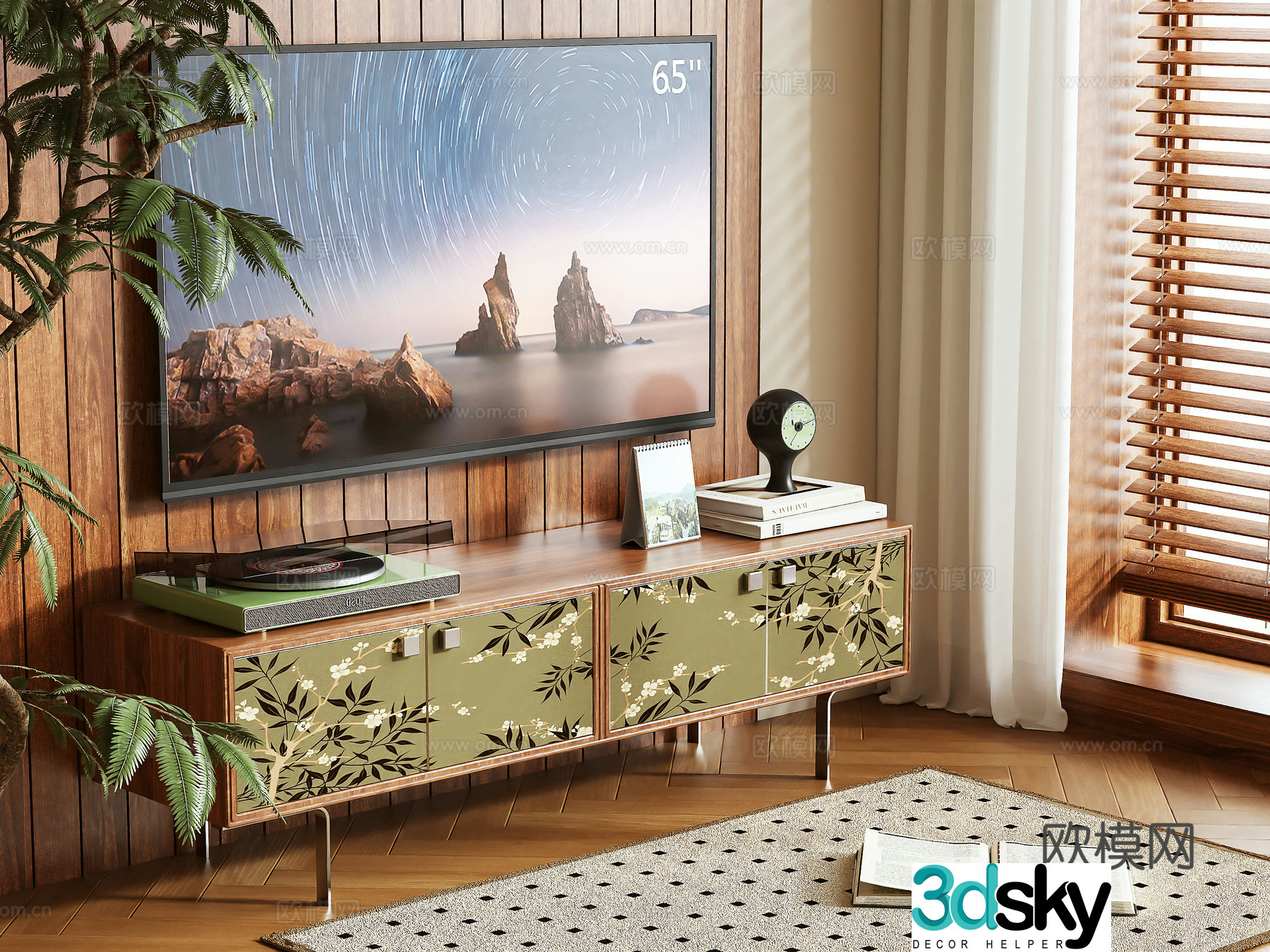 TV cabinet 3d model