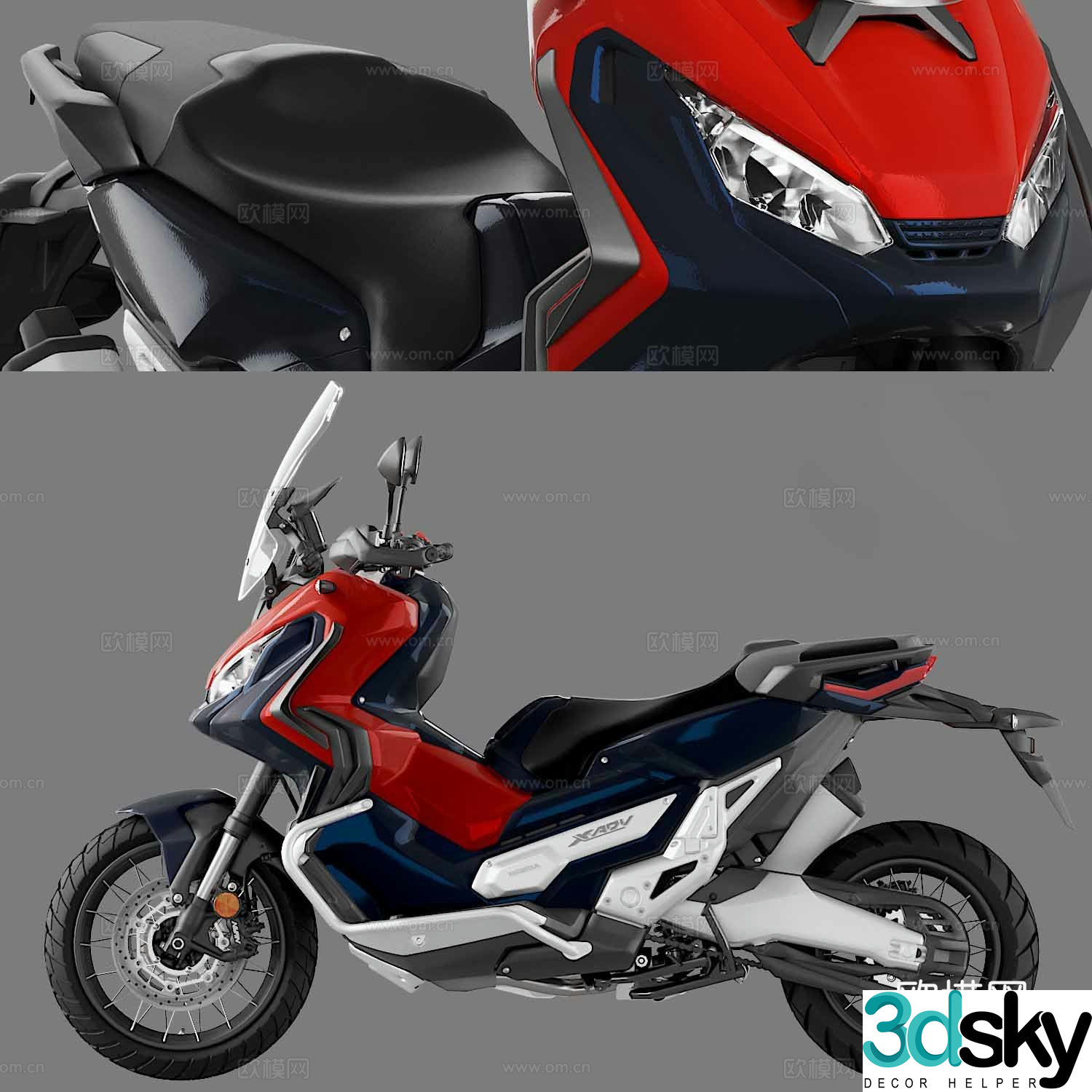Motorcycle 3d model
