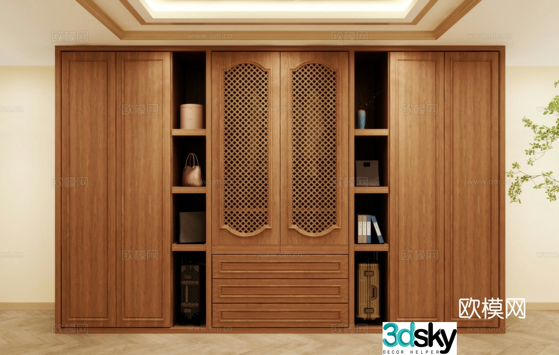 Wardrobe design Wardrobe renderings Wardrobe wardrobe design Wardrobe cabinet 3d model