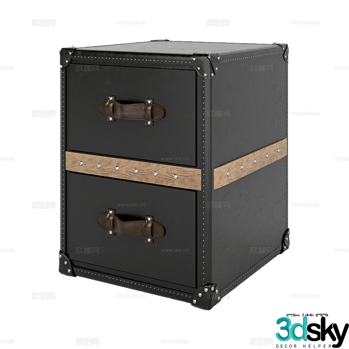 Storage box Storage cabinet 3D model