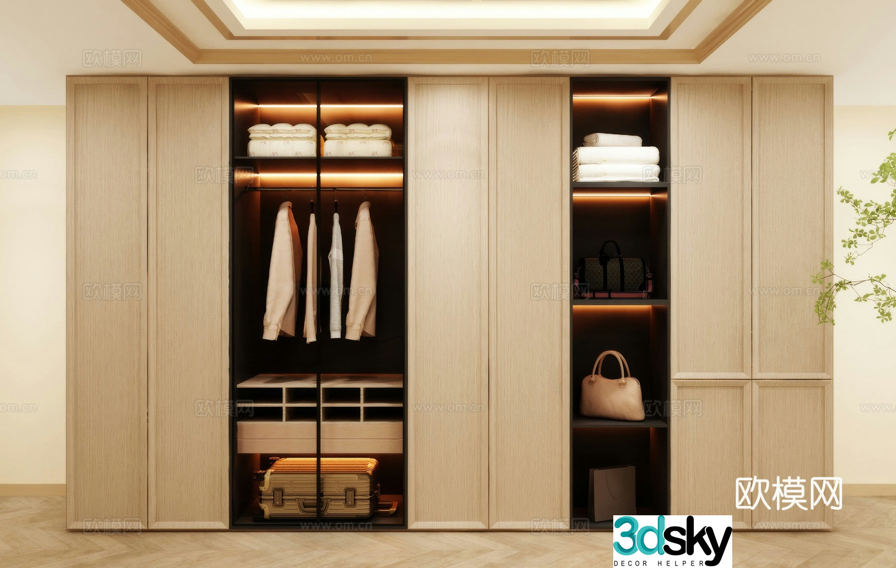 Wardrobe design Wardrobe renderings Wardrobe wardrobe design Wardrobe cabinet 3d model