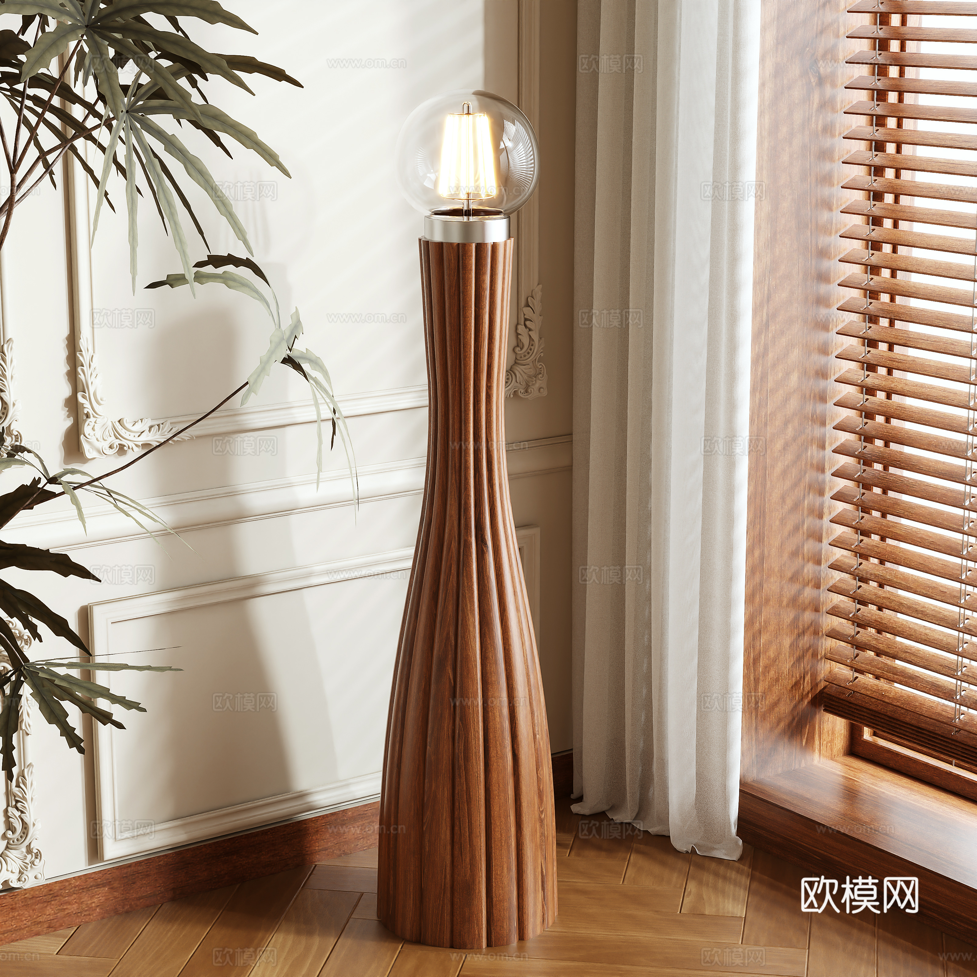 Floor lamp 3d model