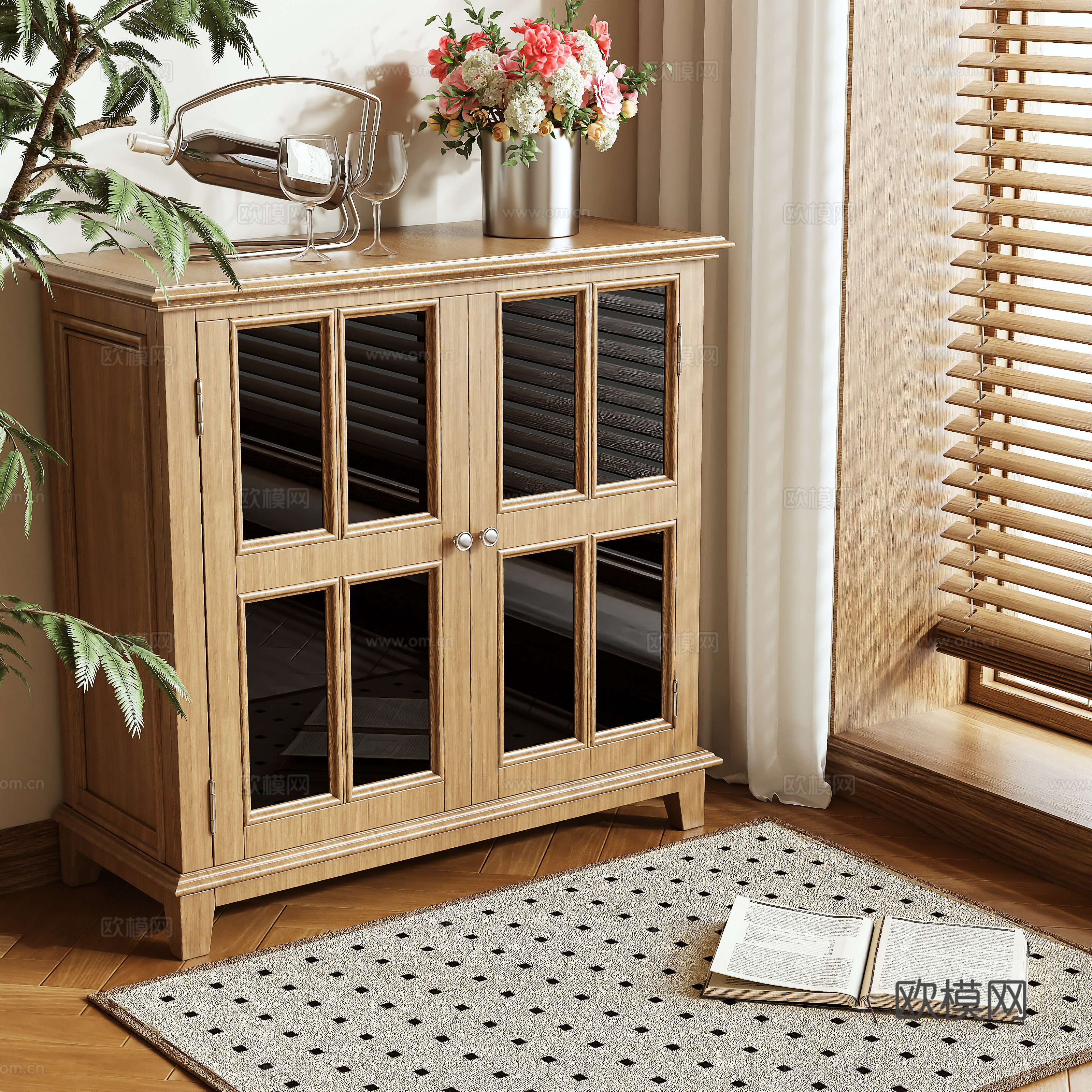 Storage cabinet 3d model