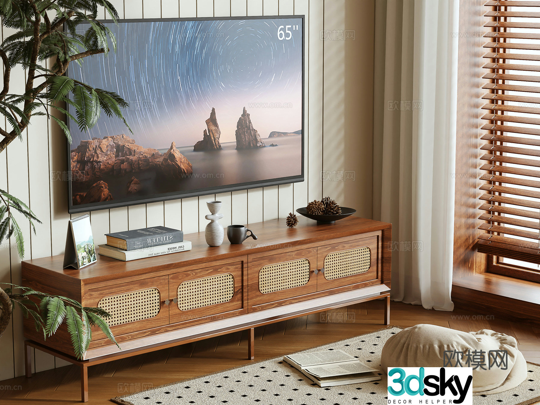 TV cabinet 3d model