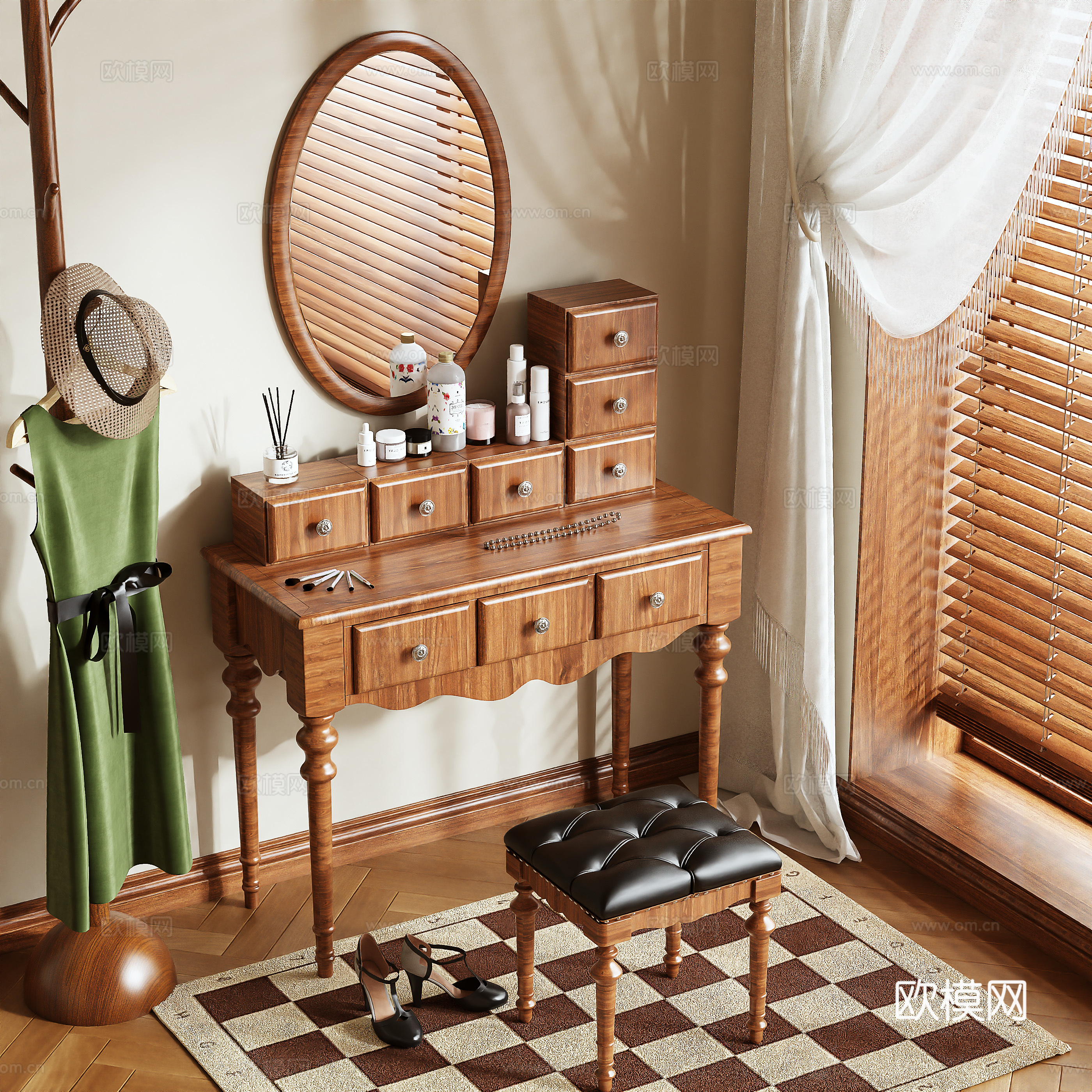 Dressing table 3d model