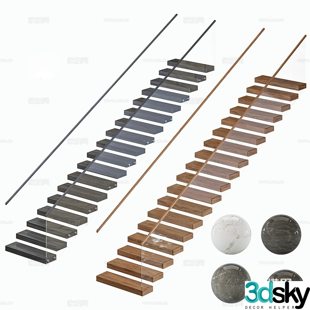 Stair 3d model