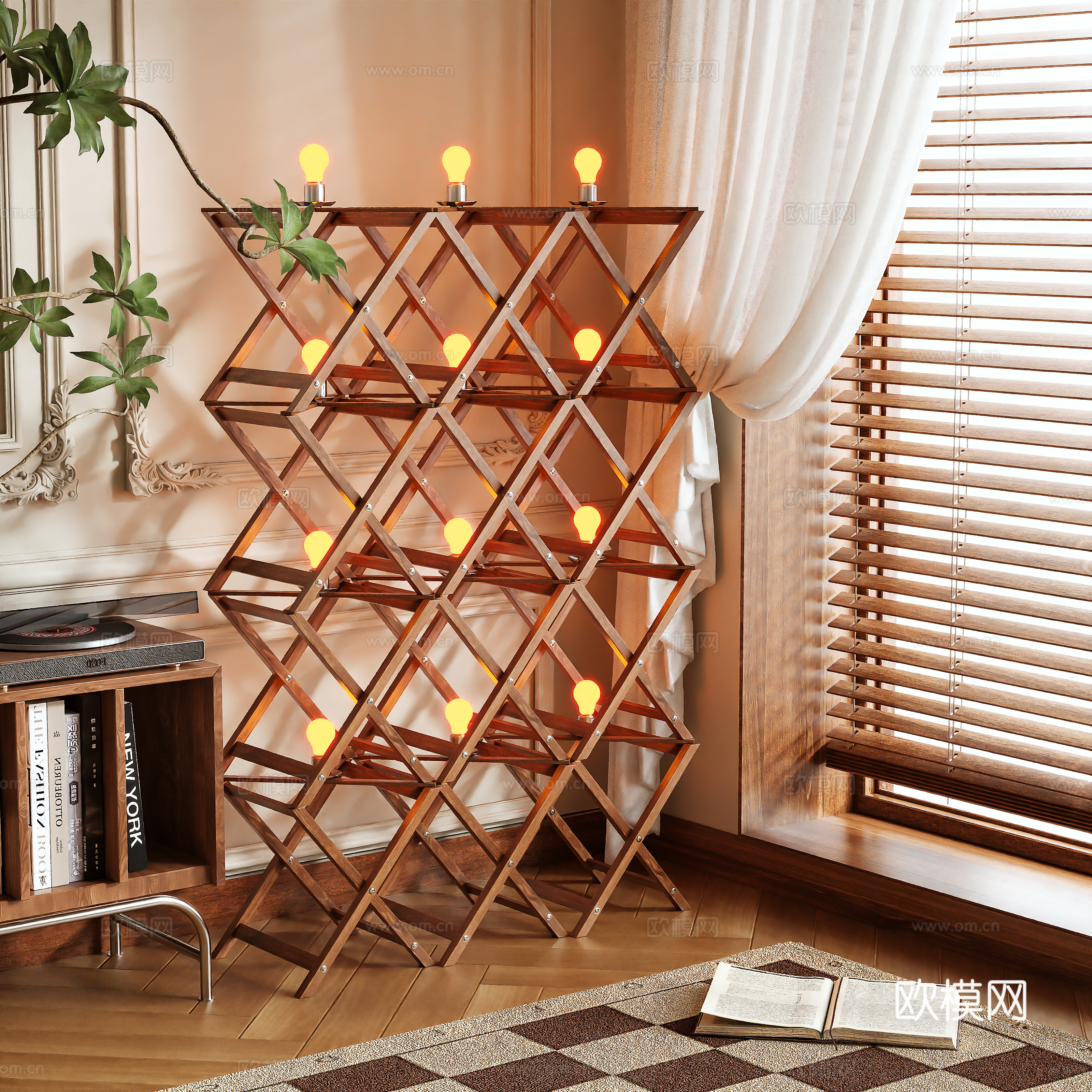 Floor lamp 3d model