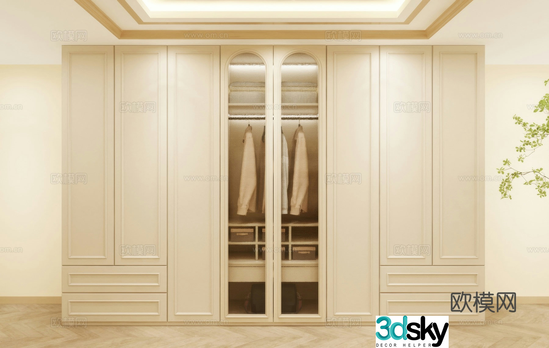 Wardrobe design Wardrobe renderings Wardrobe wardrobe design Wardrobe cabinet 3d model