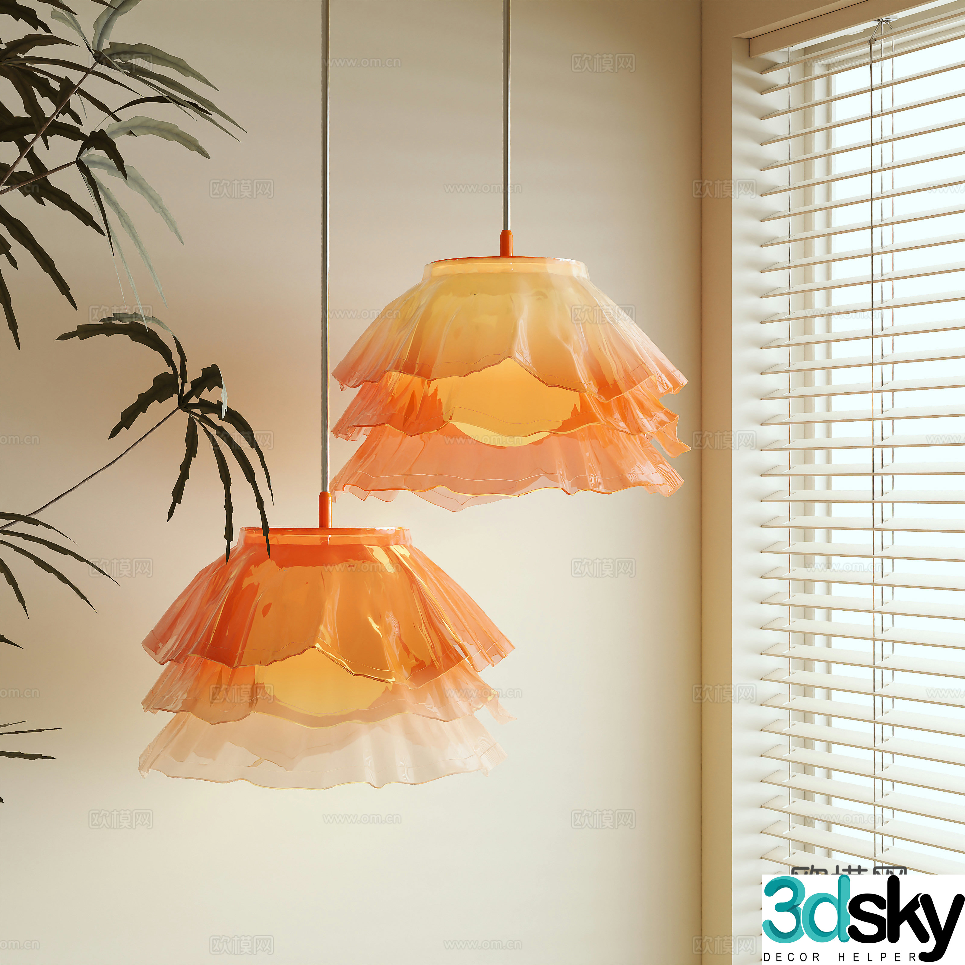 Chandelier 3d model