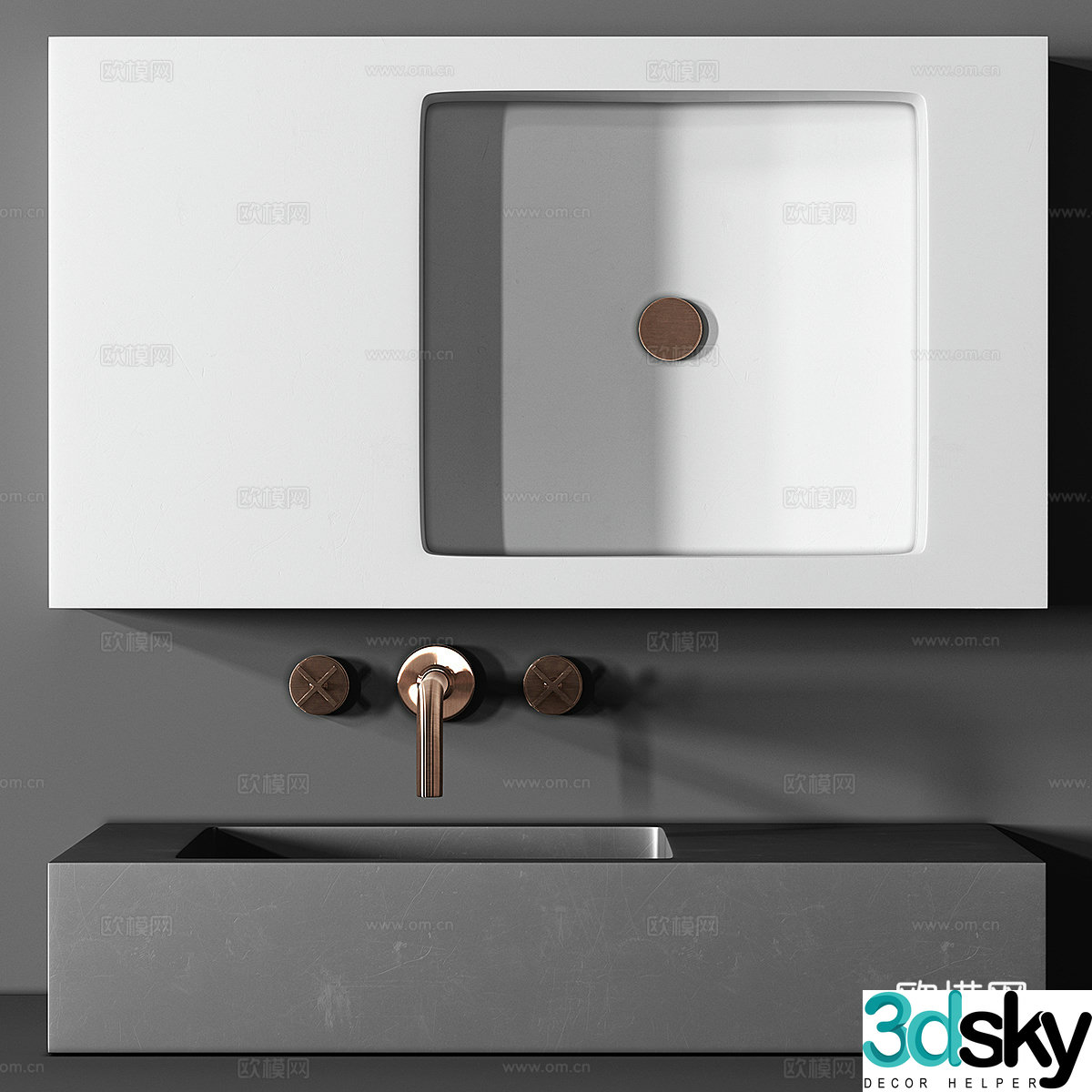 Basin 3D model
