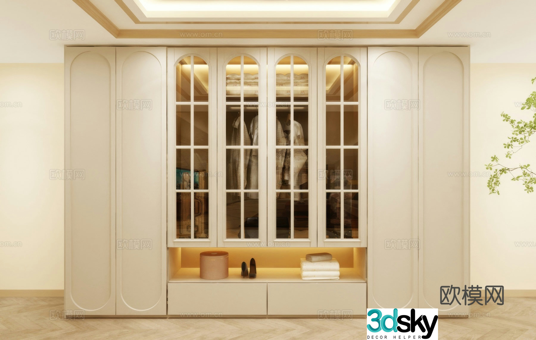 Wardrobe design Wardrobe renderings Wardrobe wardrobe design Wardrobe cabinet 3d model