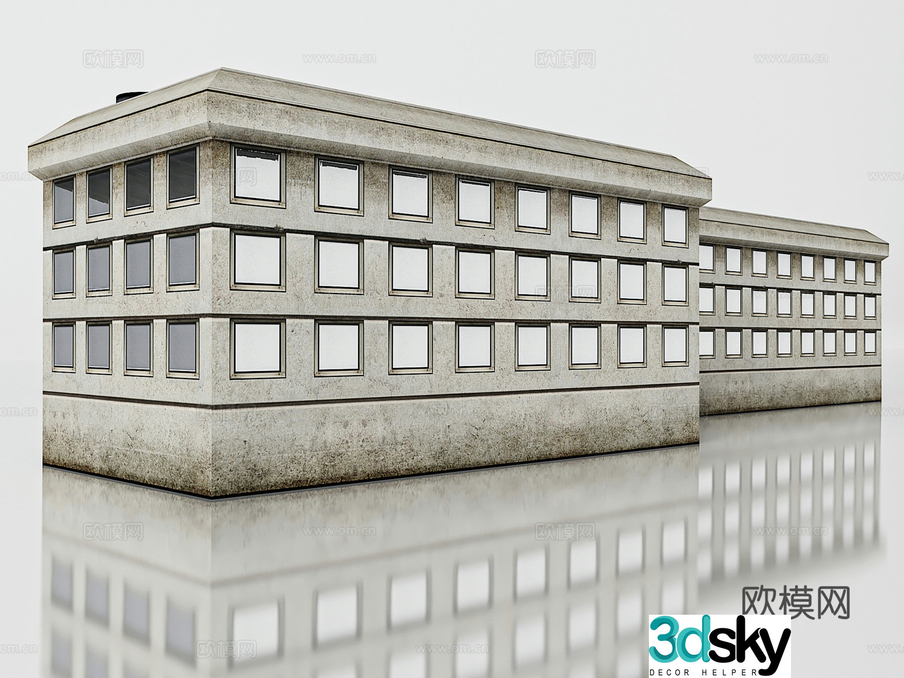 Office building 3d model