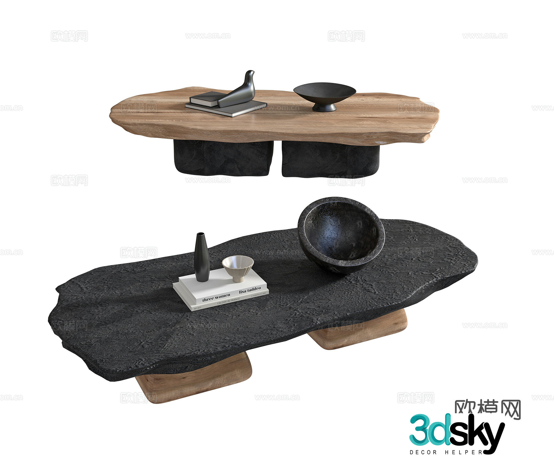 Wasabi coffee table 3D model