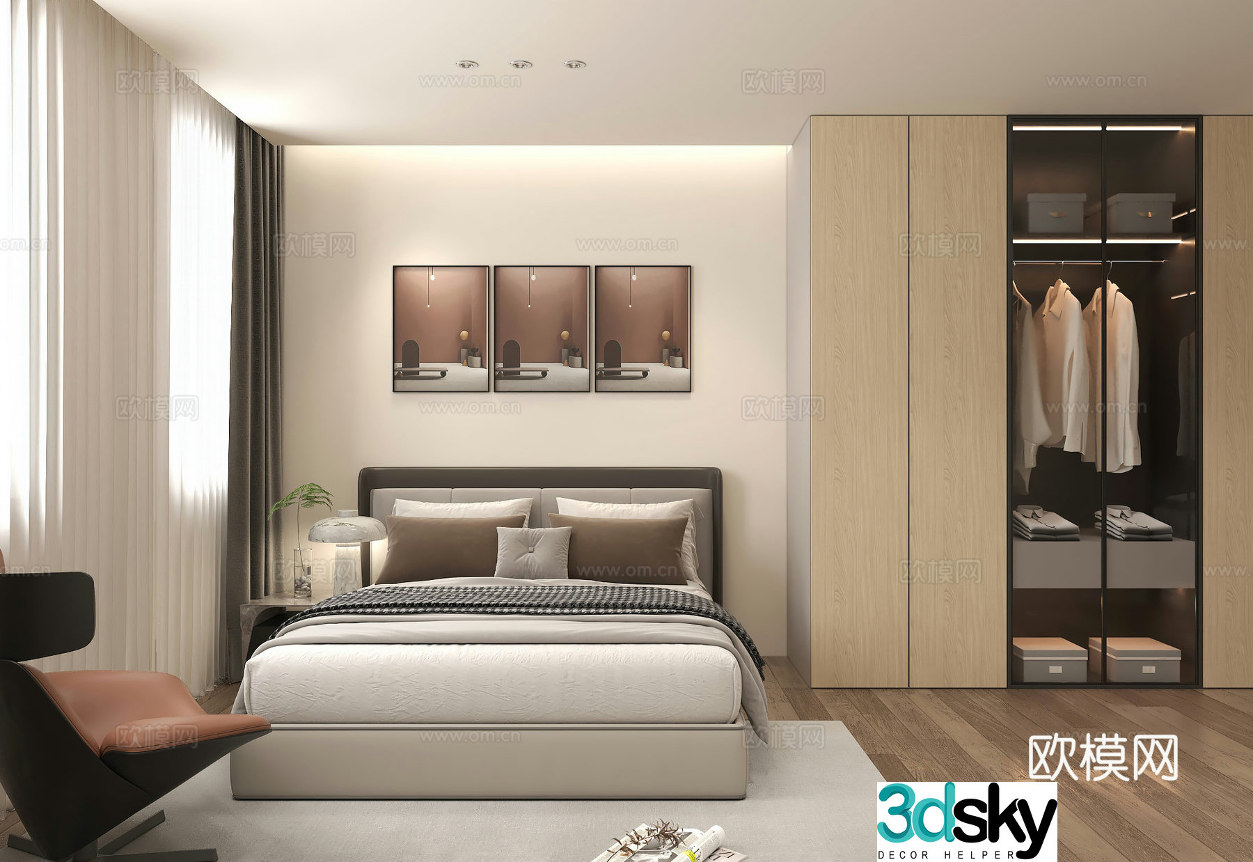 Bedroom Indoor 3d Model