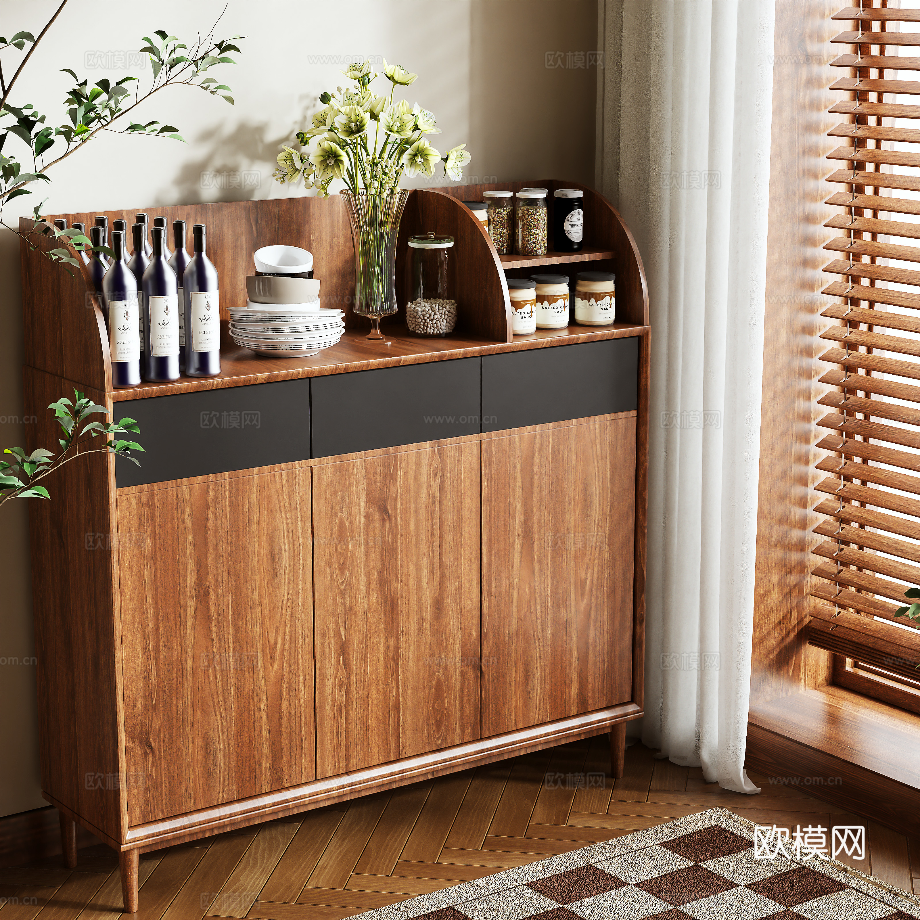 Sideboard 3D Model