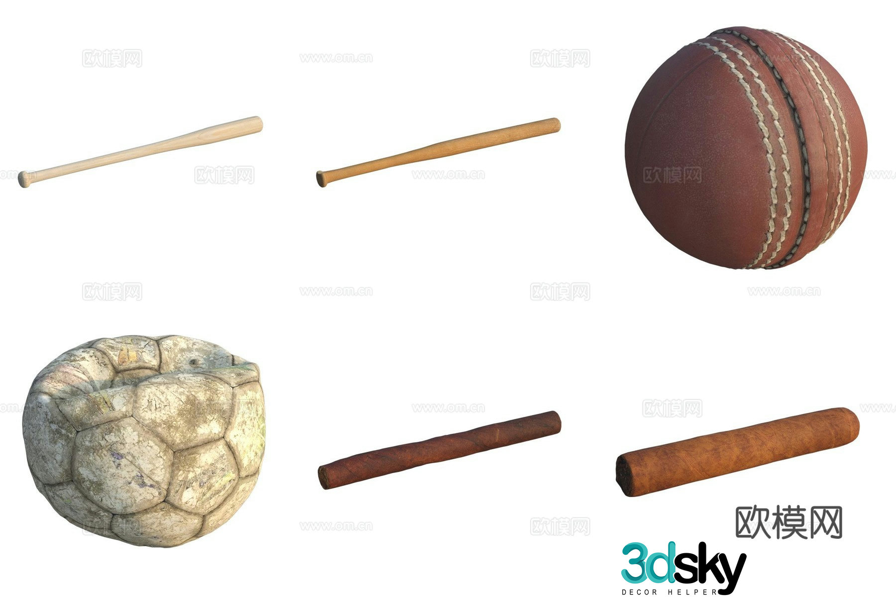 Children’s toys play entertainment facilities baseball baseball soccer 3d model