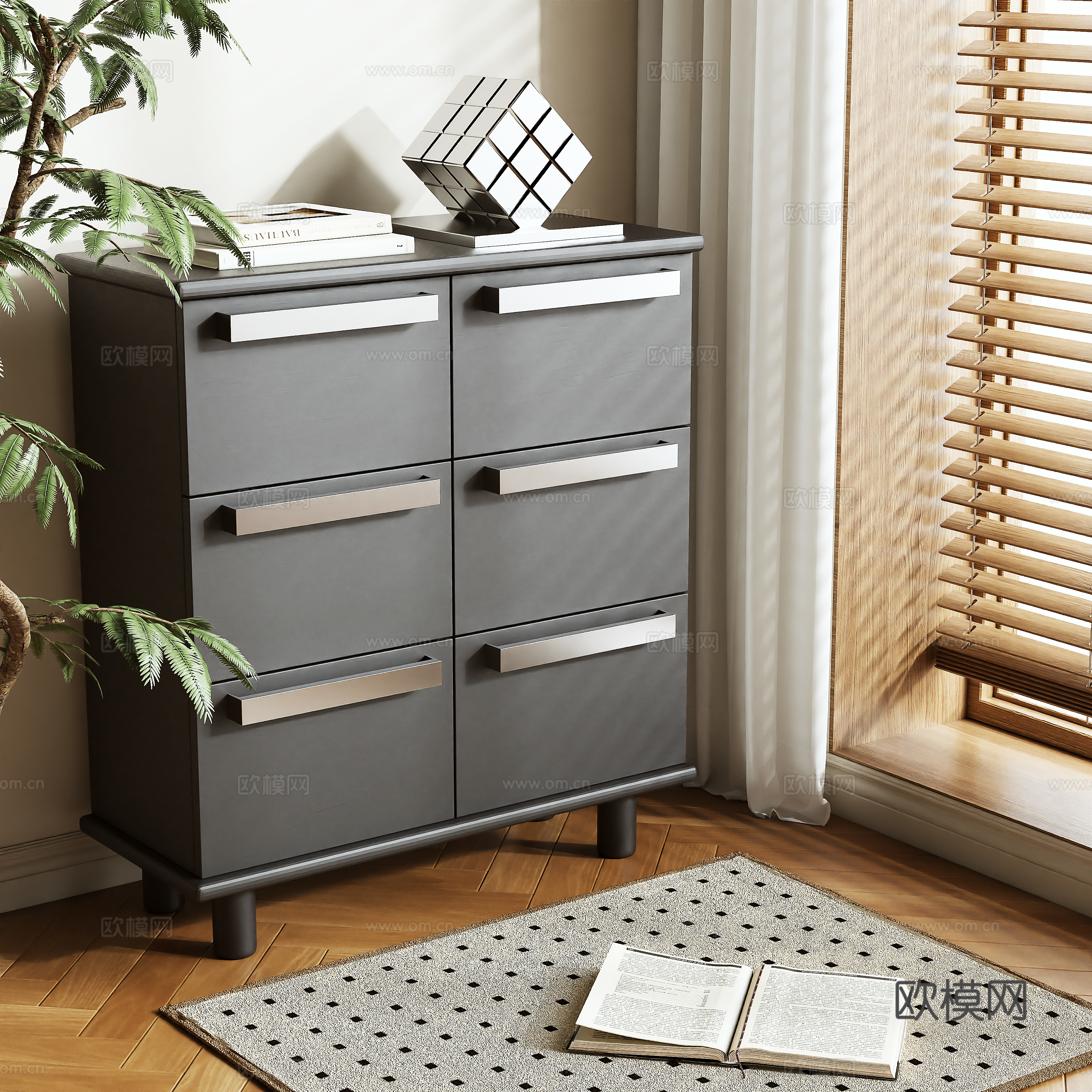 Storage cabinet 3d model