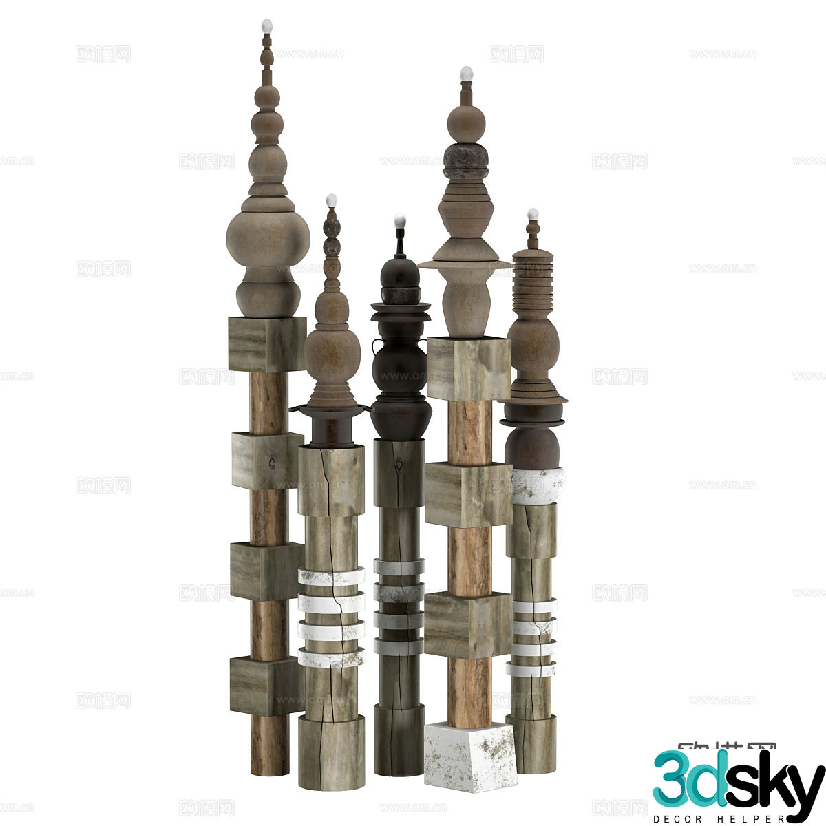 Sculpture engraving 3d model