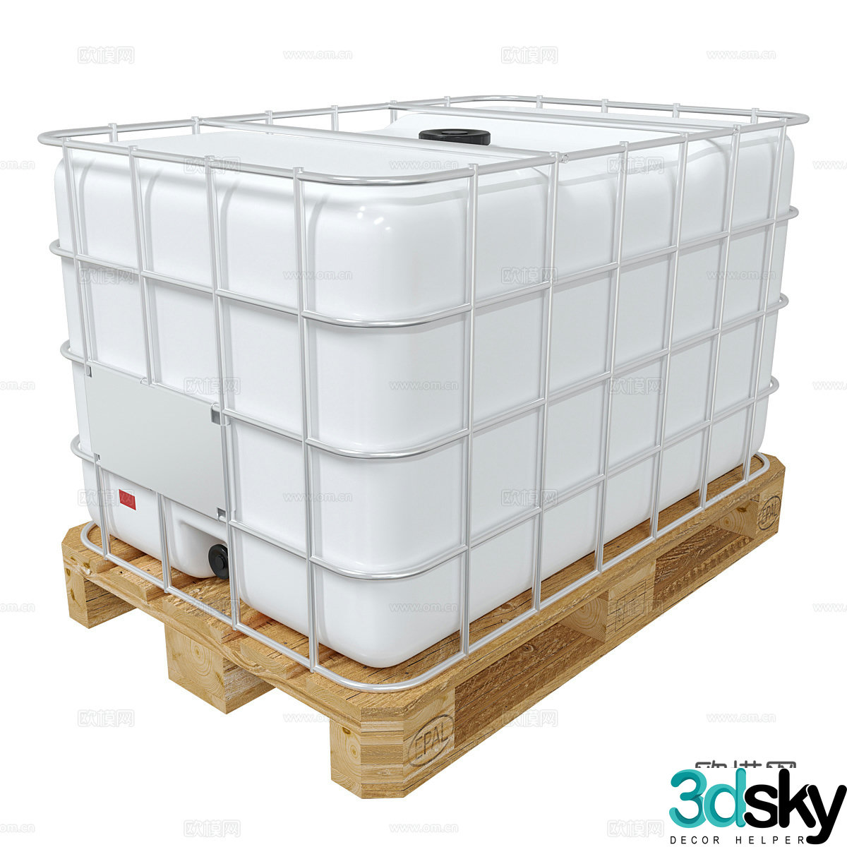 Storage box Storage box Pull box 3D model