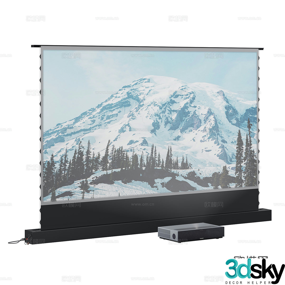Formovie laser projector 3D model