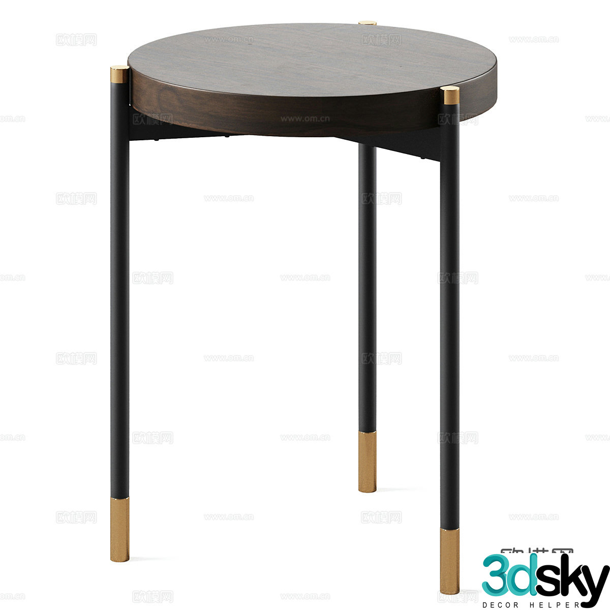 3D model of side angle angle