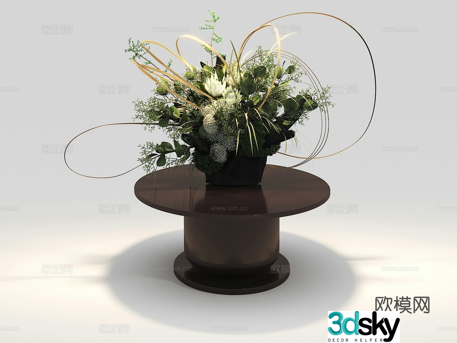 3D model of flowers