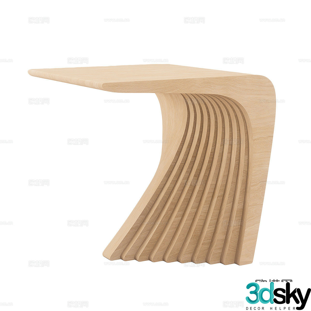 Nordic simple coffee table coffee table simple coffee table living room coffee table 3D model