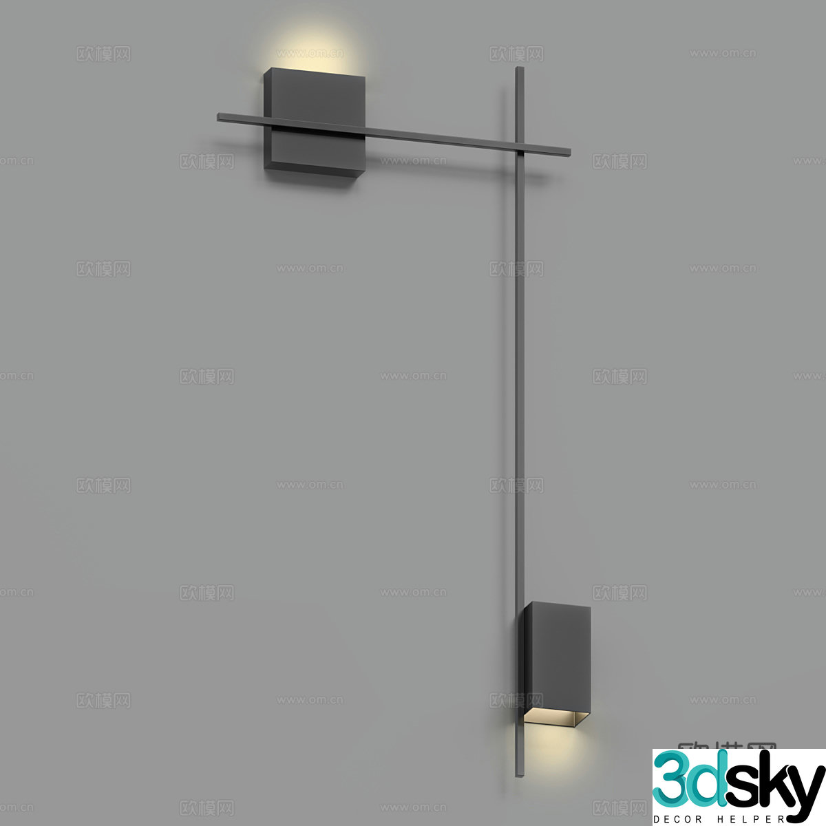 Modern simple wall lamp wall lamp simple wall lamp dining room wall lamp living room wall lamp lamp 3d model