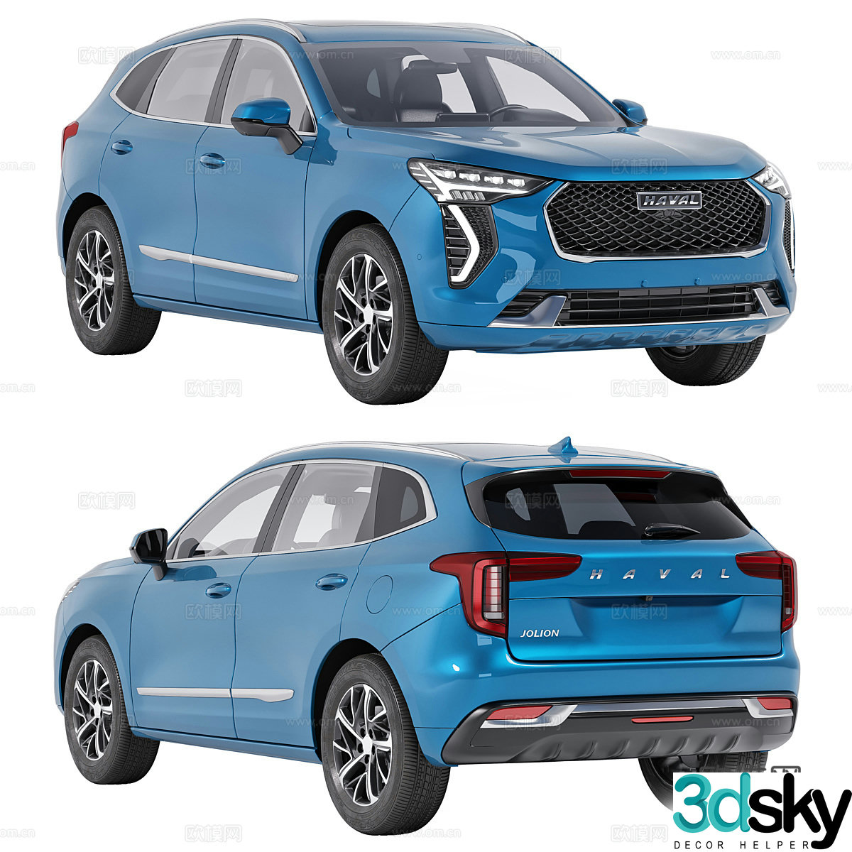Haval Jolion 20233d model