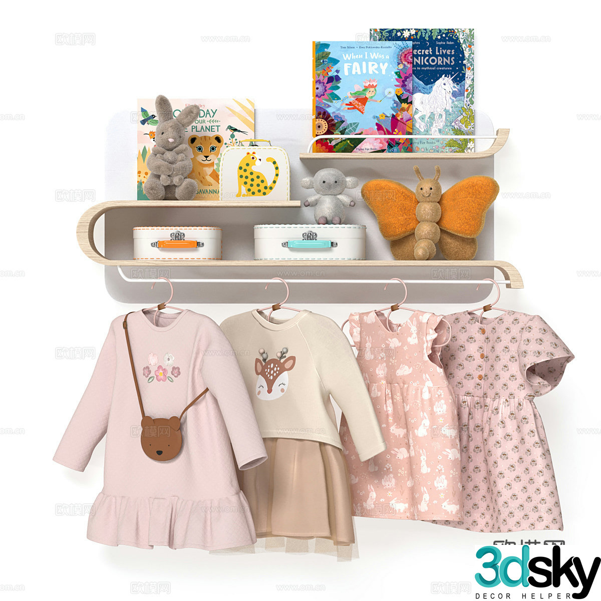 Children’s Clothing Children’s Plush Toys 3D Model