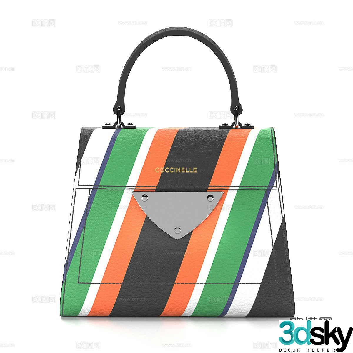Coccinelle handbag 3d model