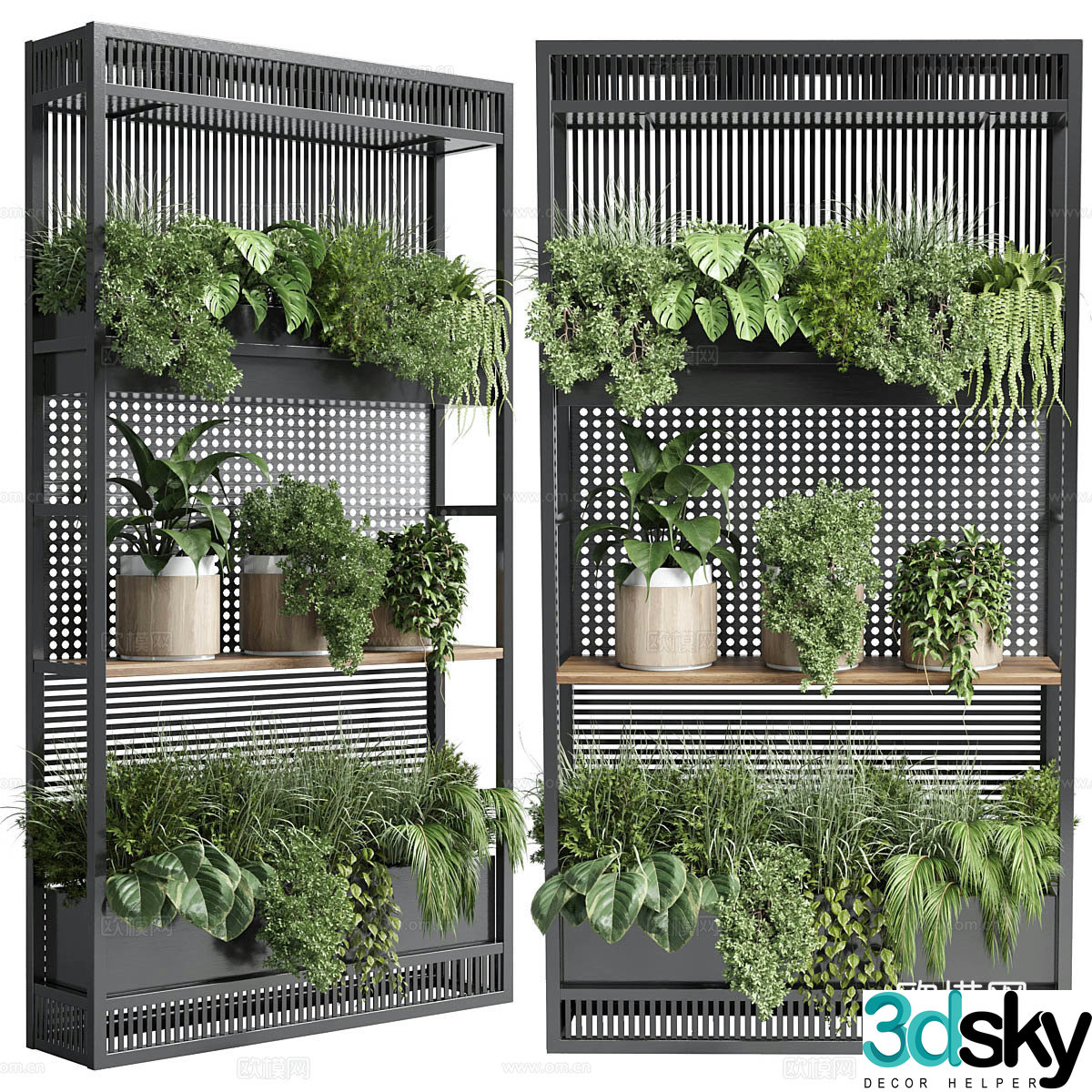 Plant flower stand 3d model