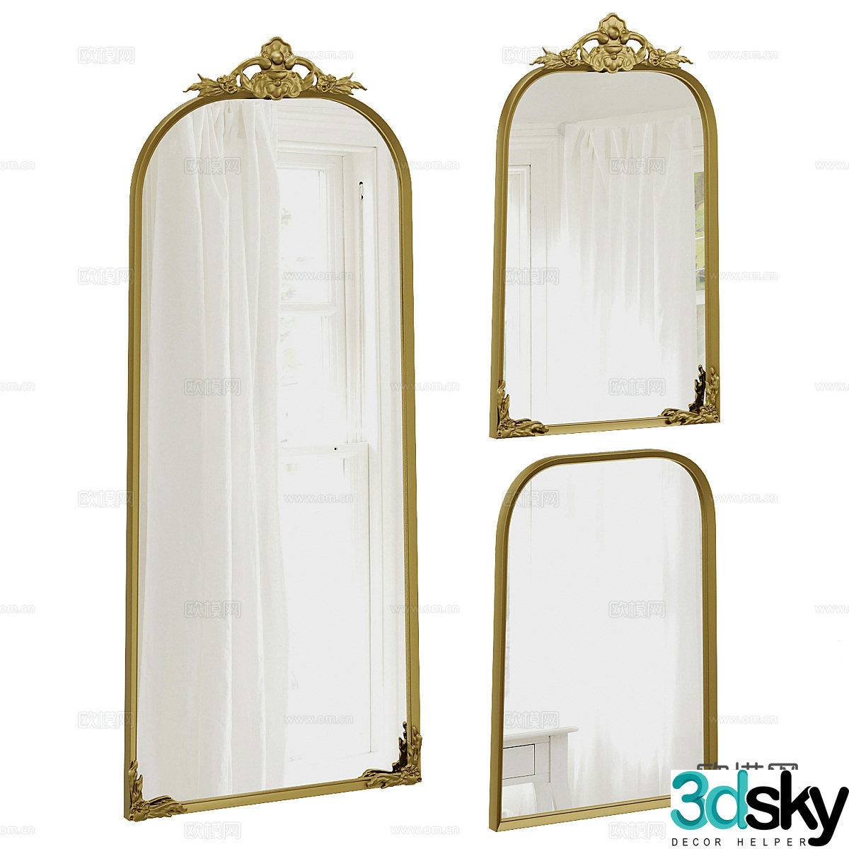 RAMEBO IKEA Mirror 3D Model