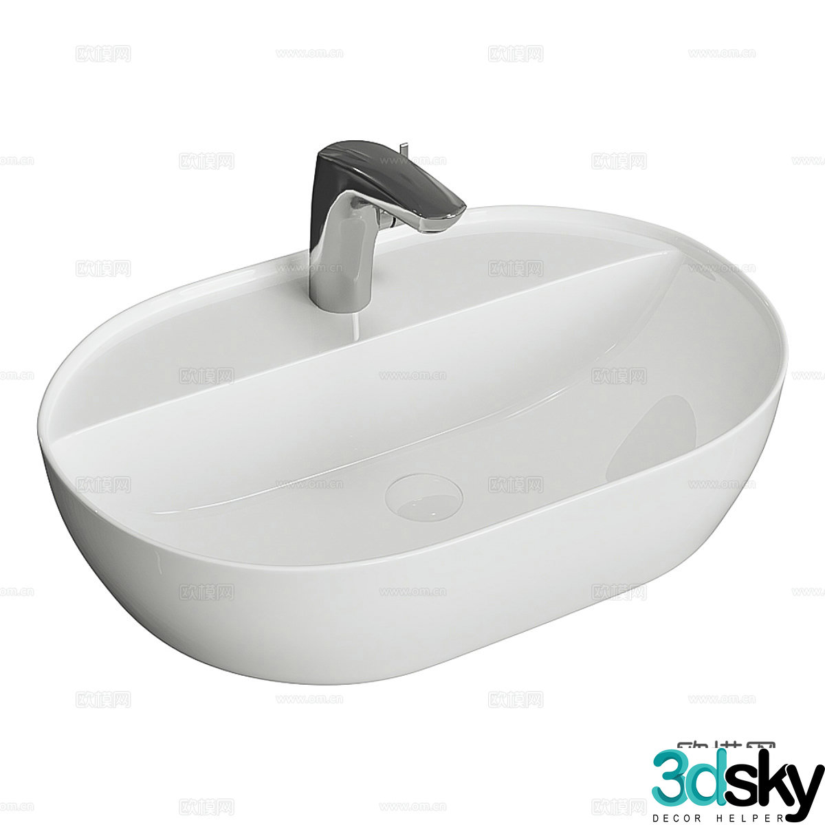 Washbasin 3d model