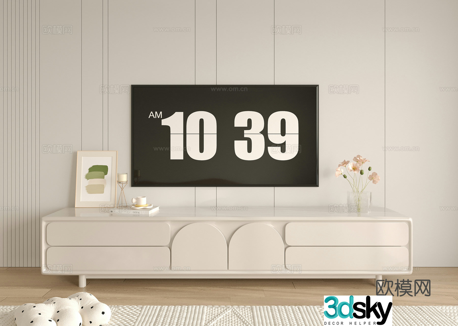 TV cabinet 3d model