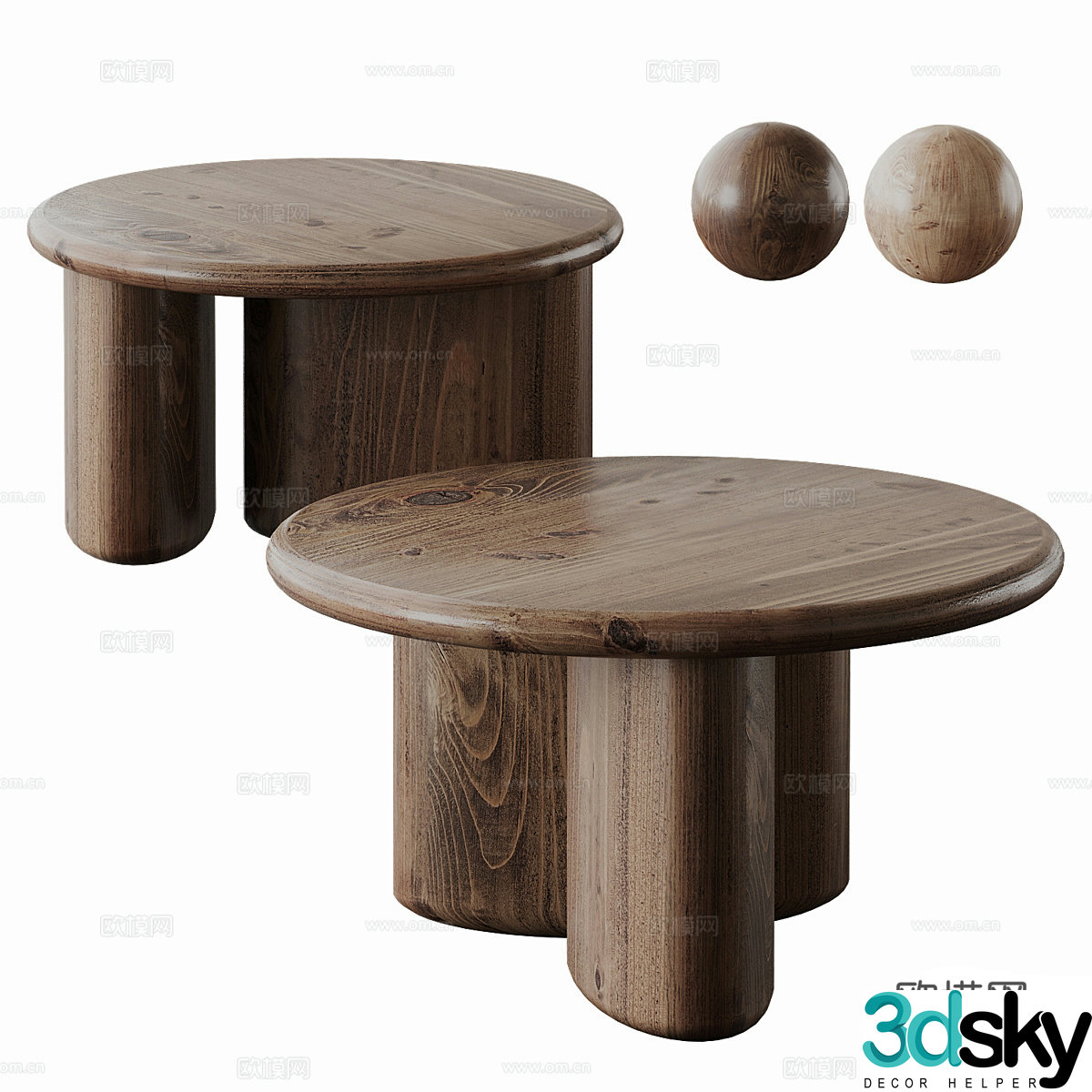 CORE MASSIVE Coffee Table 3D Model