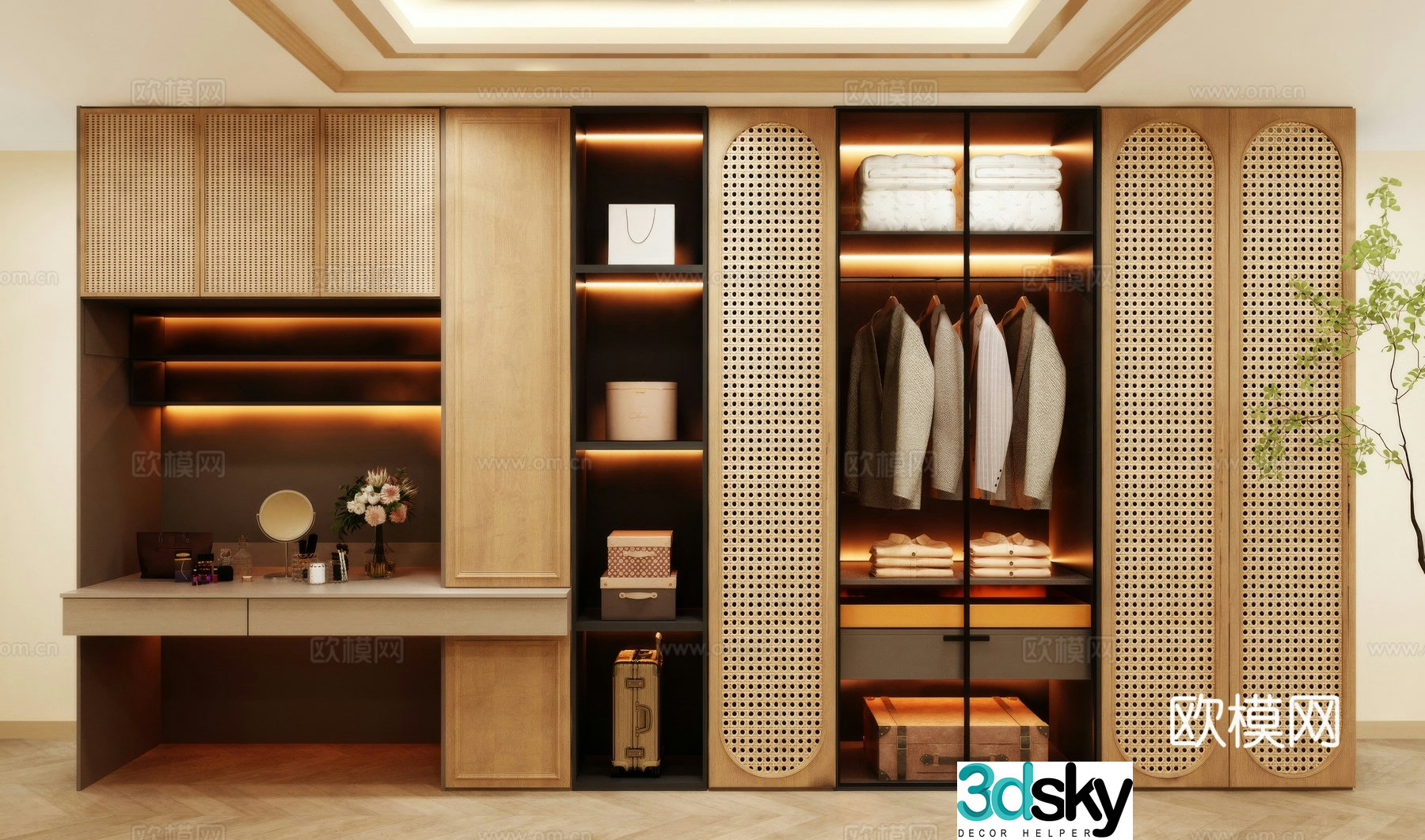 Wardrobe design Wardrobe renderings Wardrobe wardrobe design Wardrobe cabinet 3d model