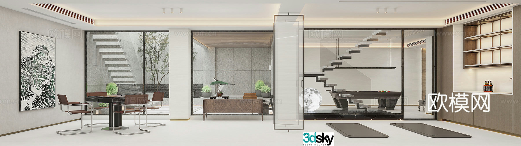 Basement 3d model