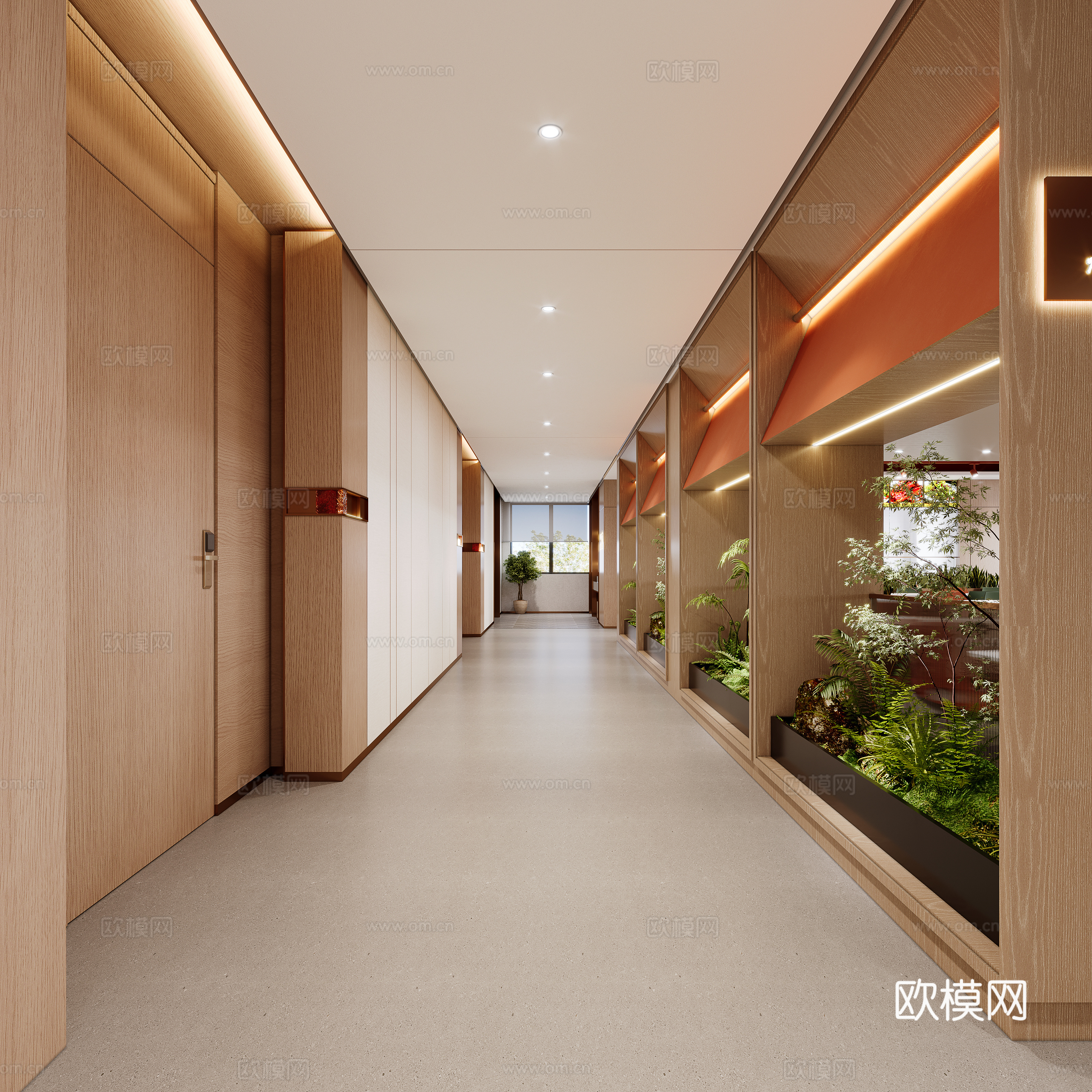 New Chinese aisle 3D model