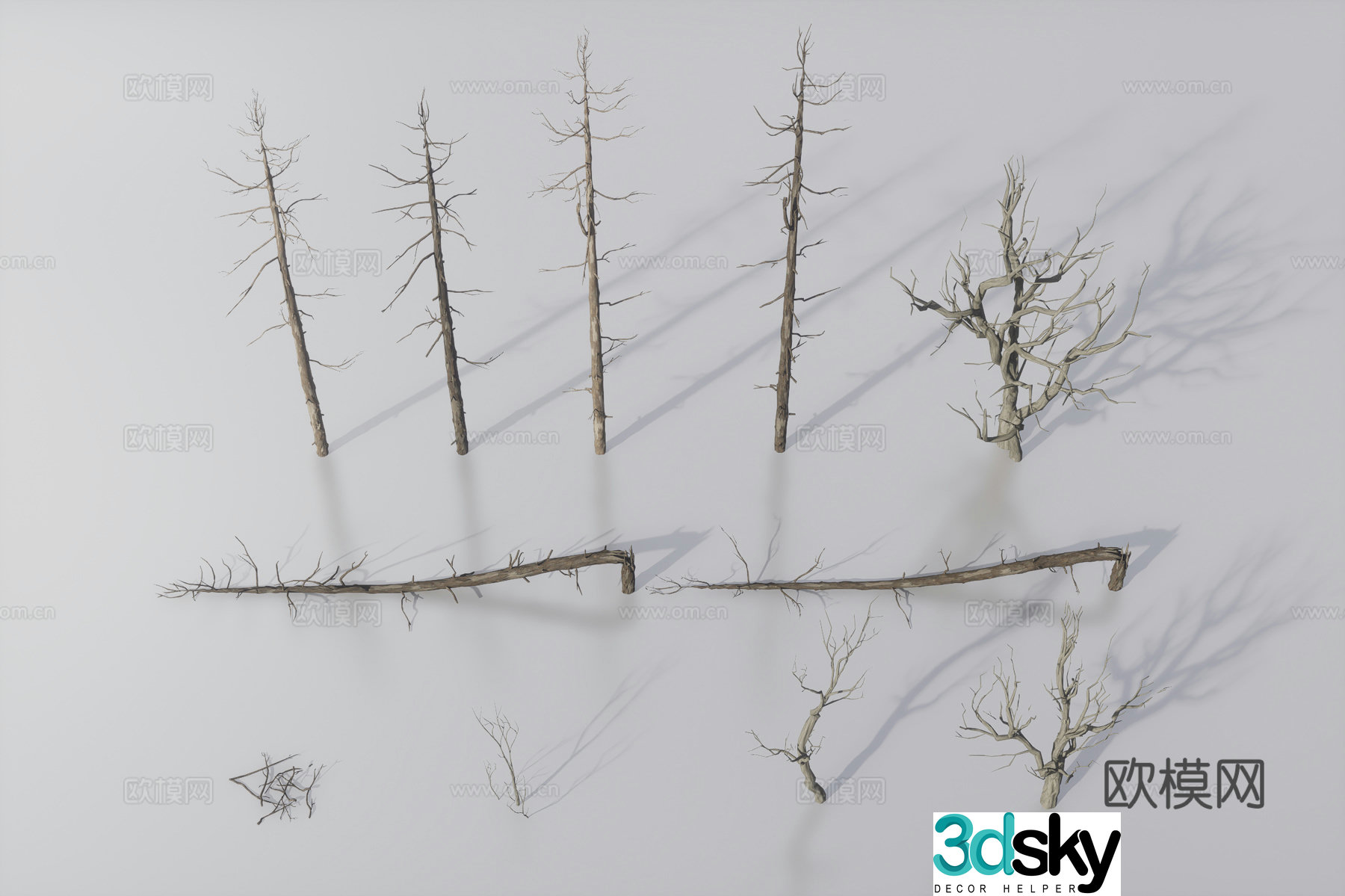Dead Tree 3D Model