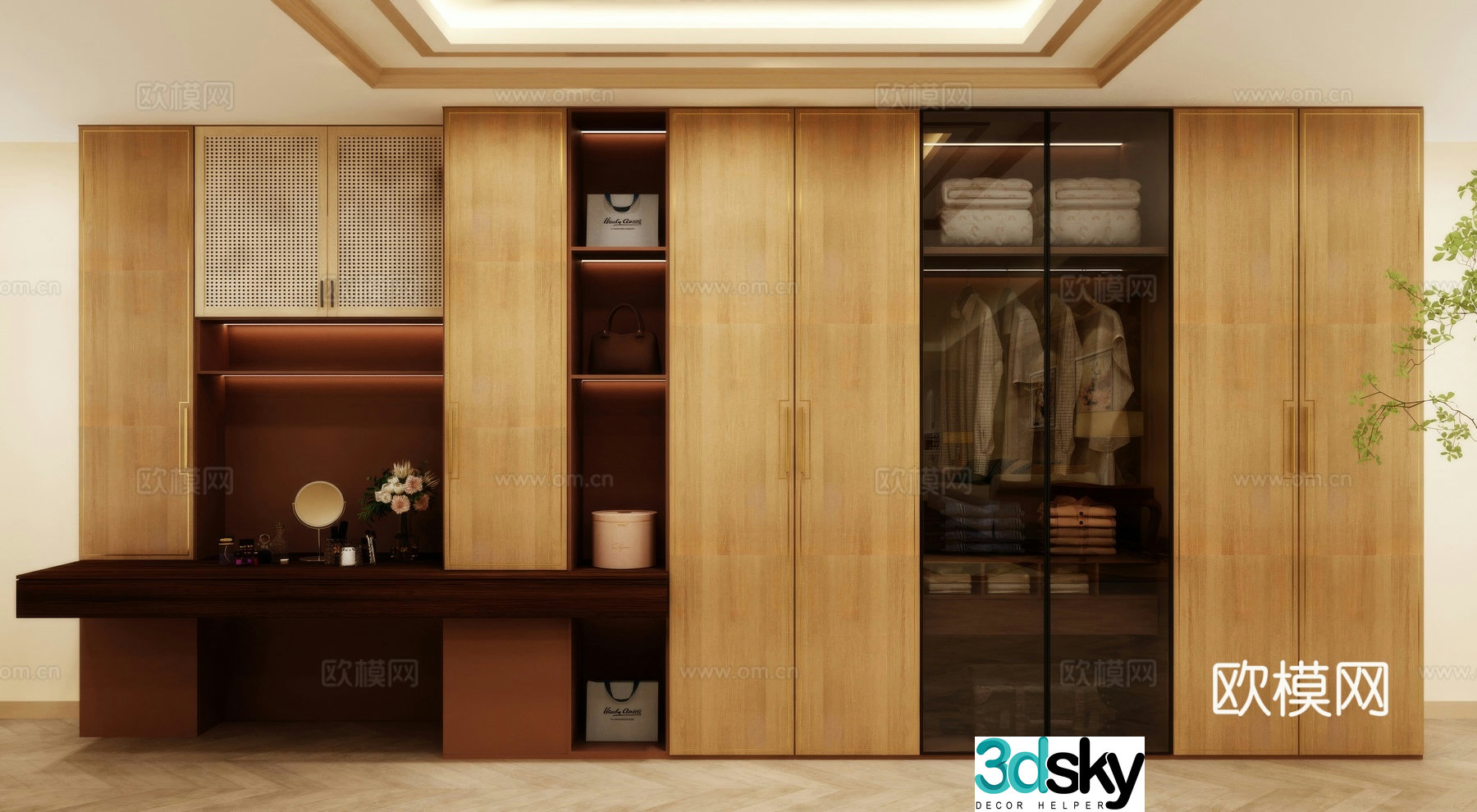 Wardrobe design Wardrobe renderings Wardrobe wardrobe design Wardrobe cabinet 3d model